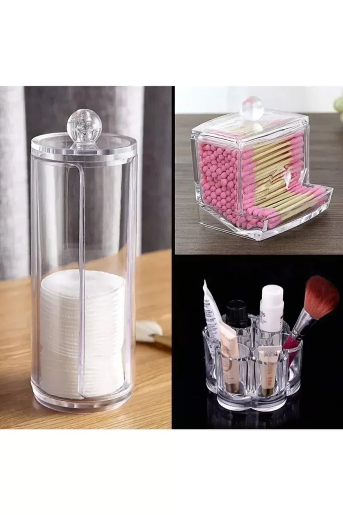 3'lü Makyaj Organizer Set AK504 - Just Cheap Store Görsel 5