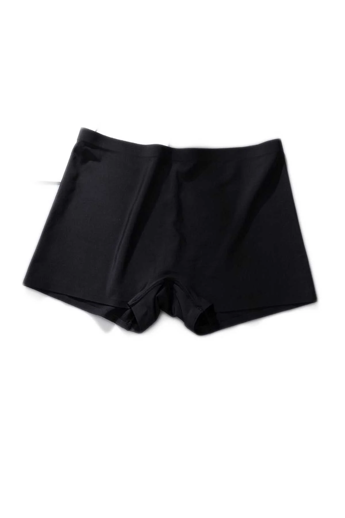 Kadın Dikişsiz Görünmez İz Yapmaz Mini Şort Boxer Siyah - Just Cheap Store Görsel 3