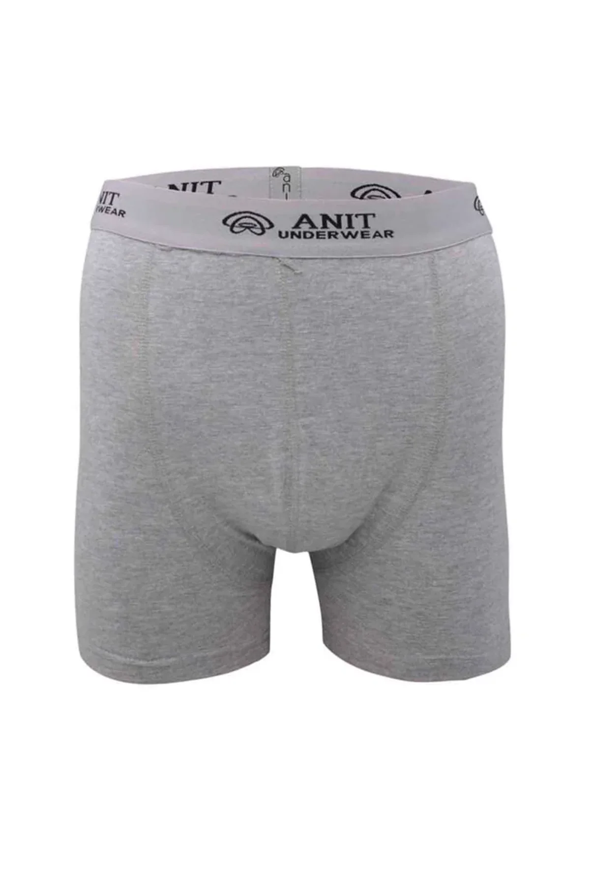 Kısa Paça Likralı Erkek Boxer Gri - 1115A - Just Cheap Store Görsel 5