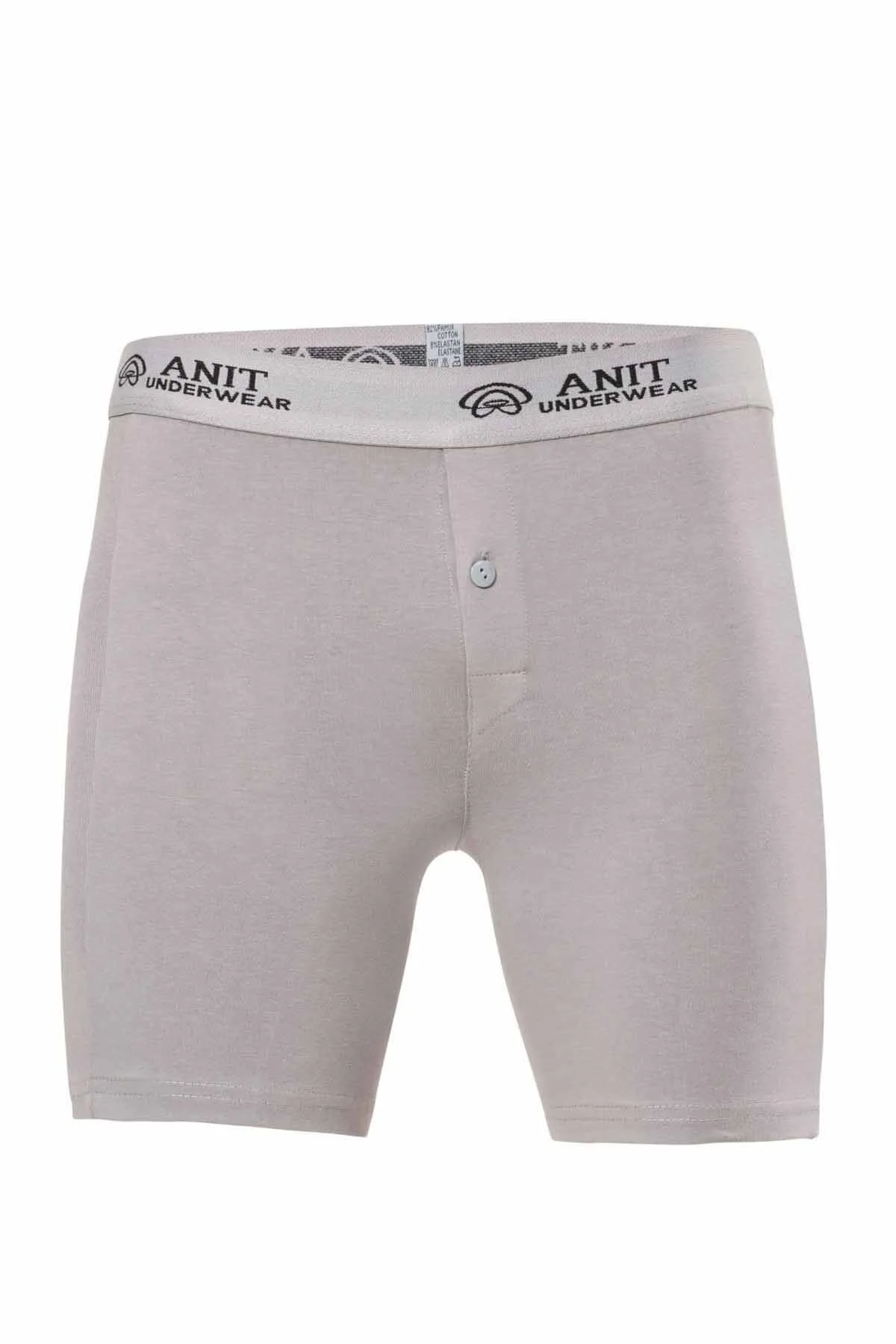 Likralı Uzun Erkek Boxer Gri - 1114A - Just Cheap Store Görsel 2