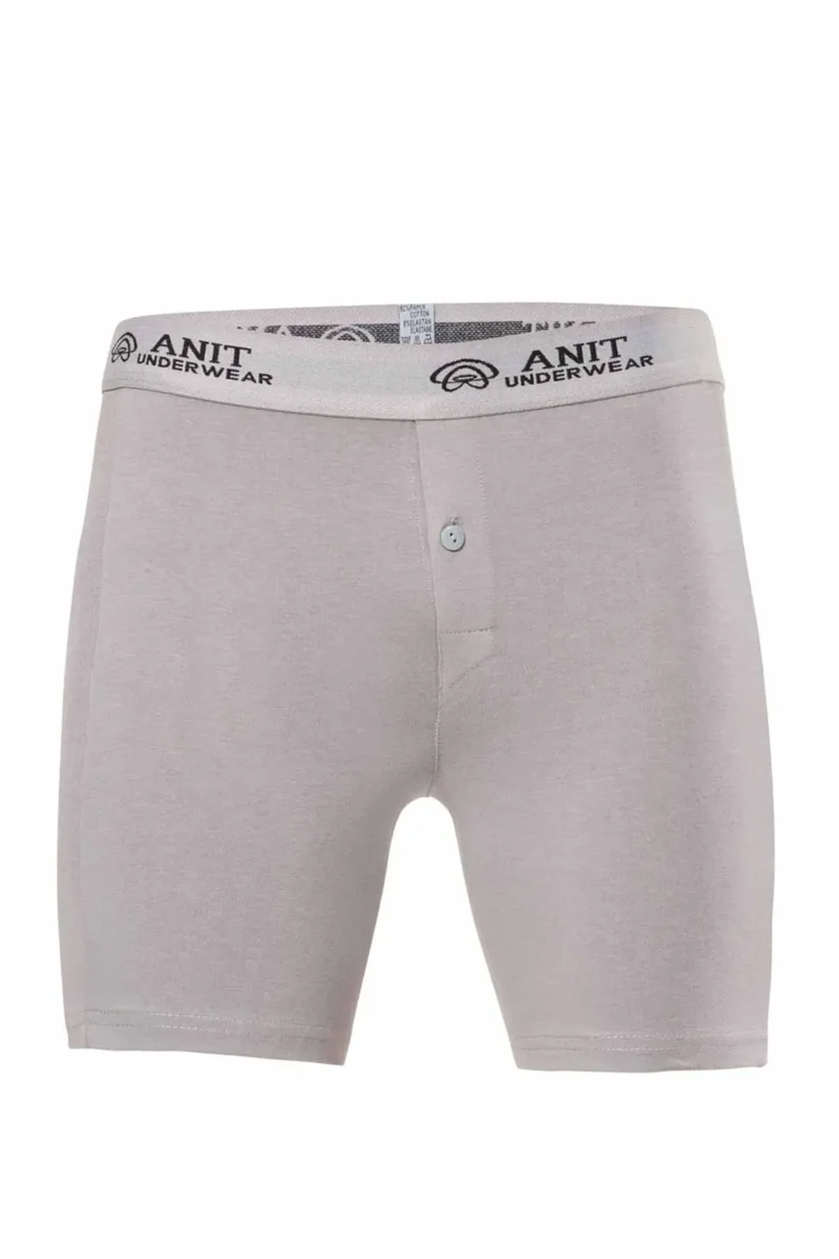 Likralı Uzun Erkek Boxer Gri - 1114A - Just Cheap Store Görsel 4