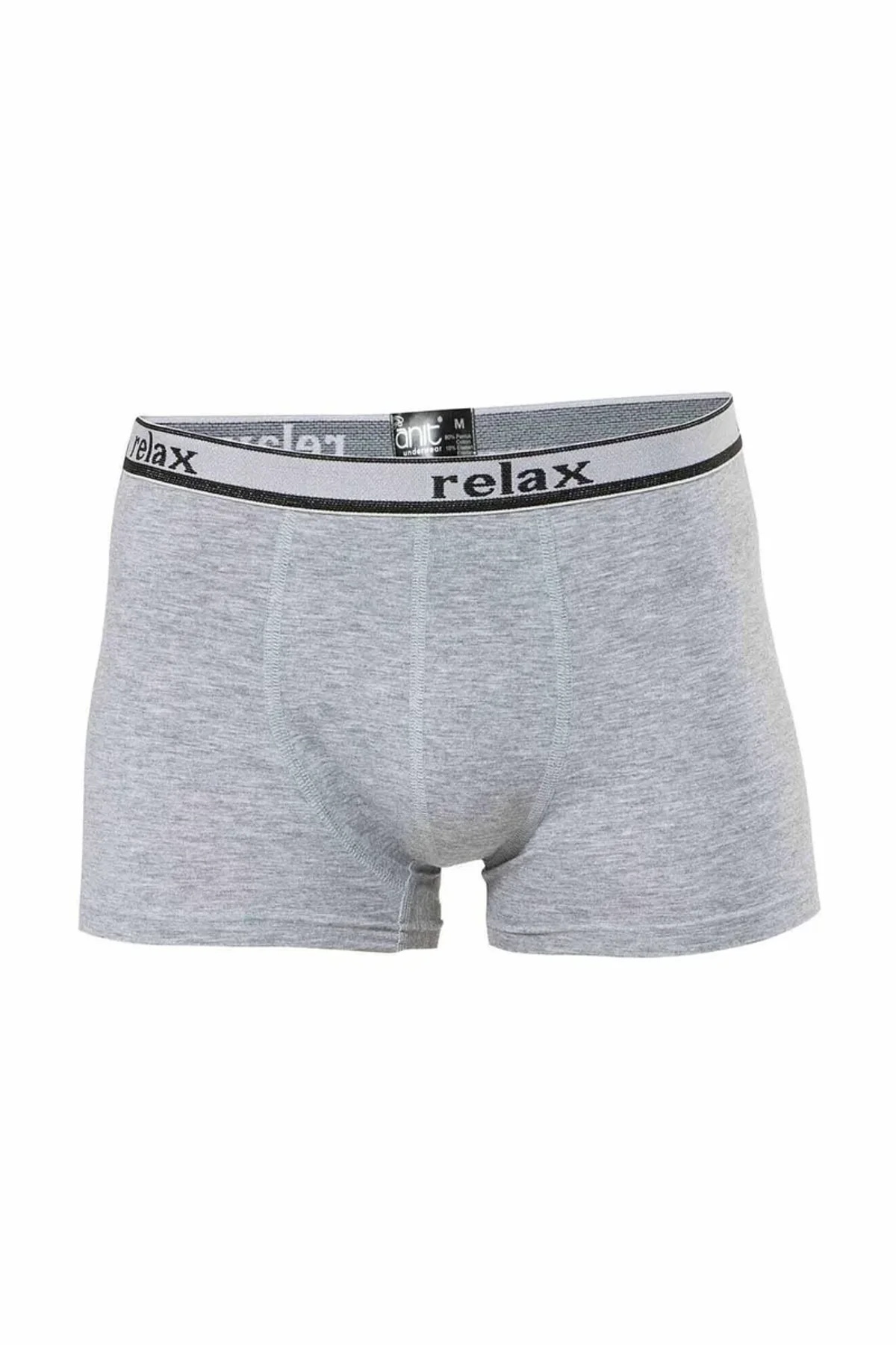 Relax Pamuklu Esnek Erkek Boxer Gri - 1268A - Just Cheap Store Görsel 5