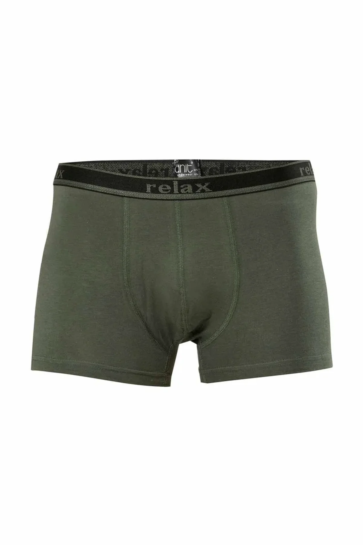 Relax Pamuklu Esnek Erkek Boxer Haki - 1268A - Just Cheap Store Görsel 4