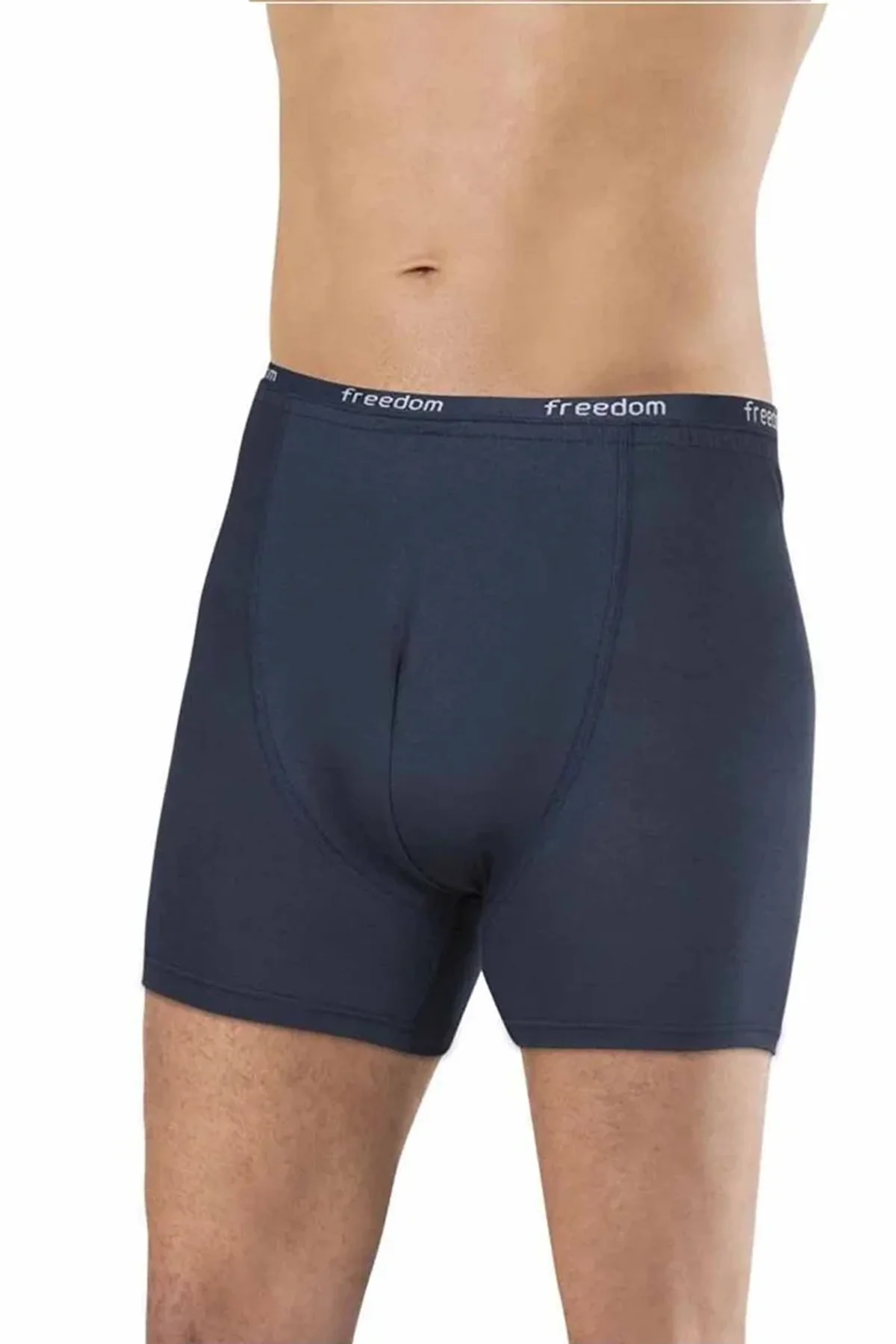 Bambu Düz Renk Erkek Boxer Lacivert - 1275A - Just Cheap Store Görsel 4