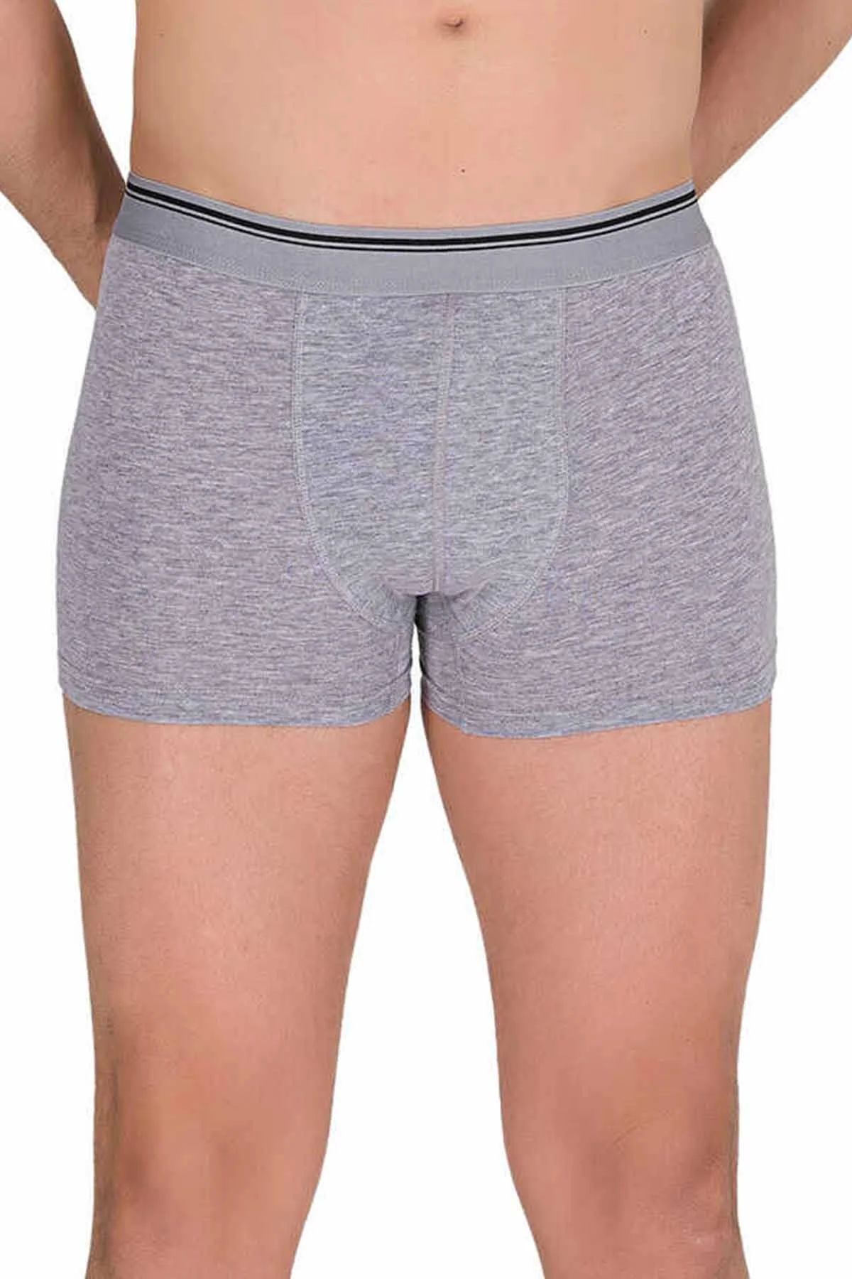 Likralı Erkek Boxer Şort Gri 1097B - Just Cheap Store Görsel 3