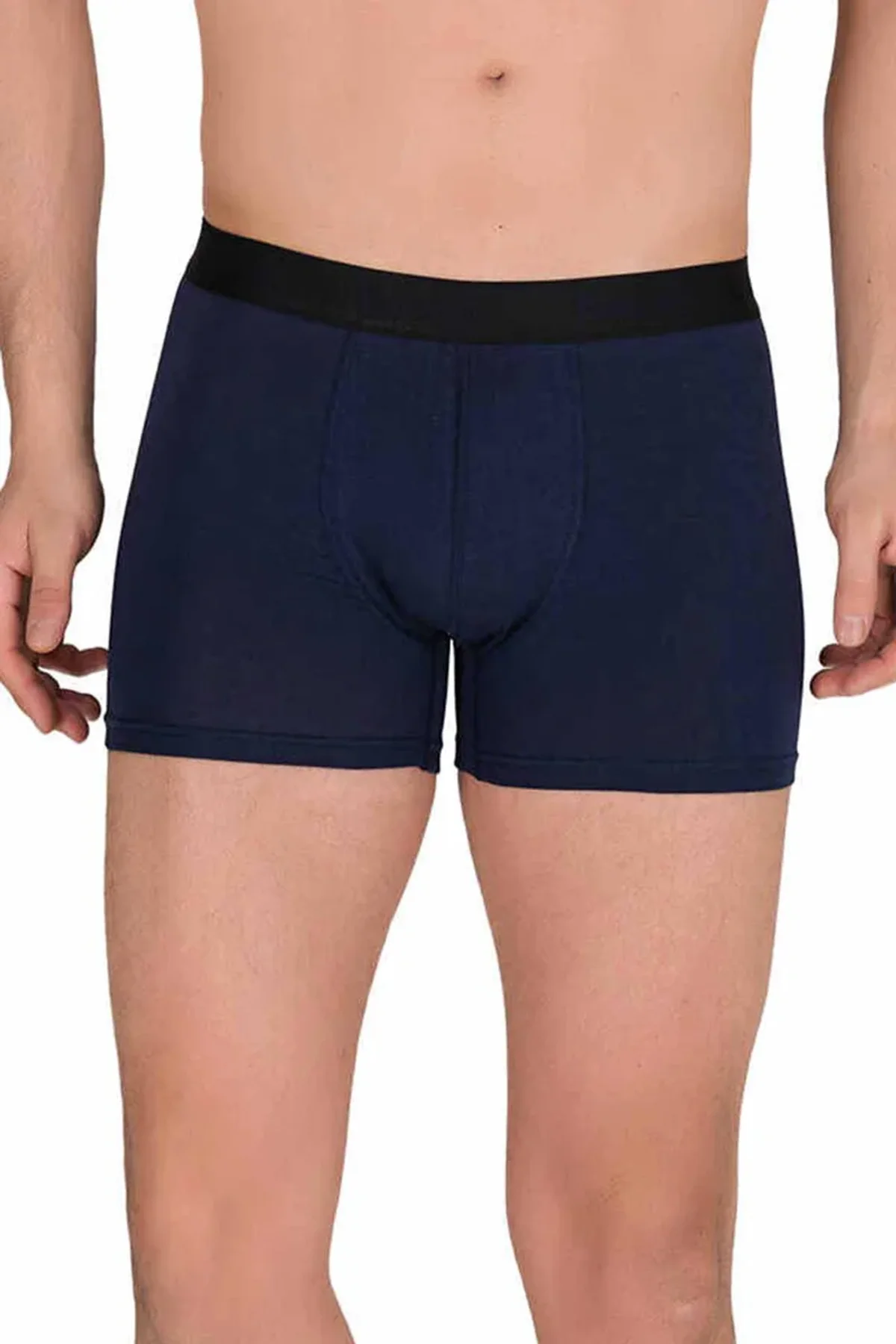 Pamuk Modal Likralı Esnek Erkek Boxer Lacivert 4476B - Just Cheap Store Görsel 5