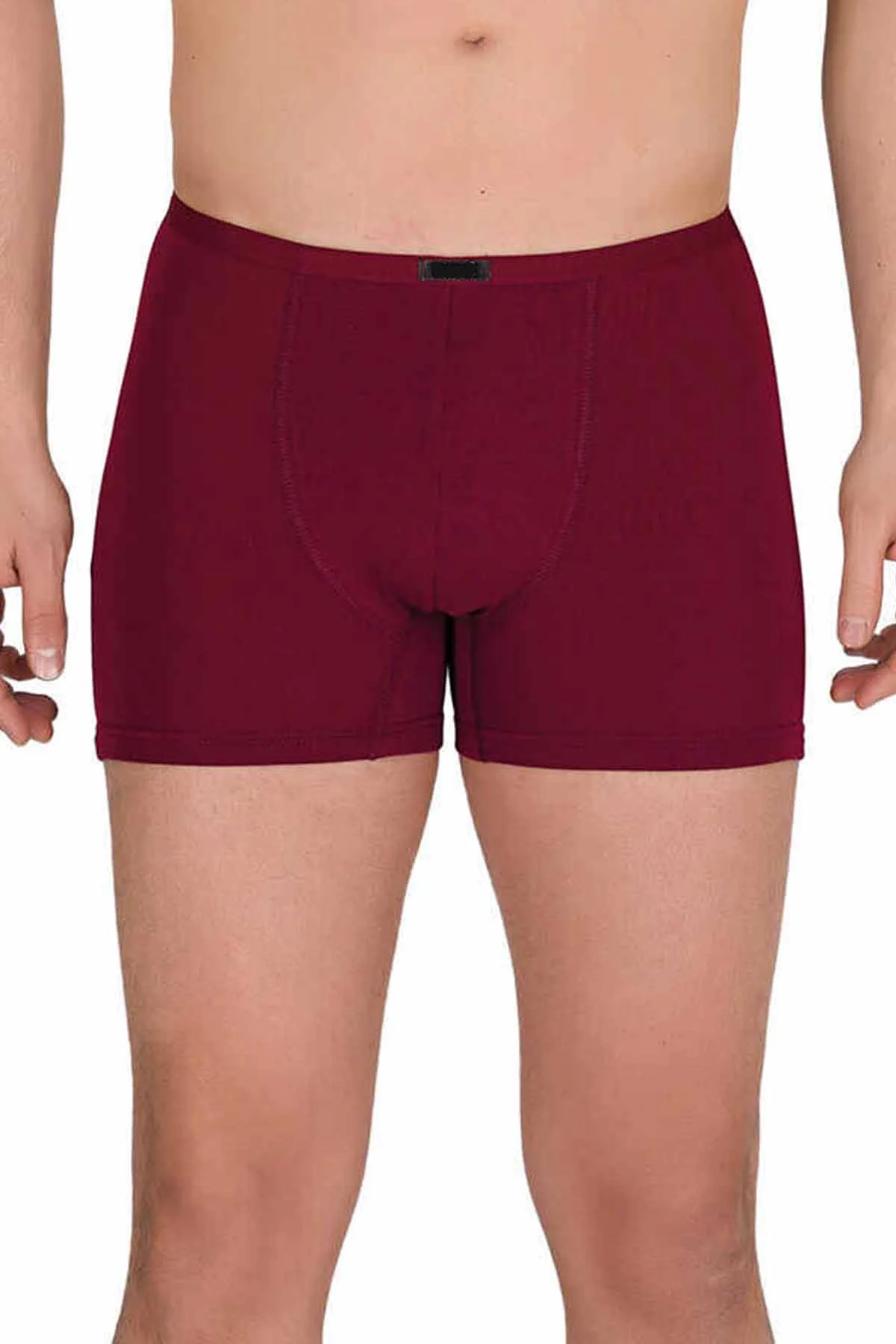 Erkek Modal Boxer Short Bordo 4488B - Just Cheap Store Görsel 2