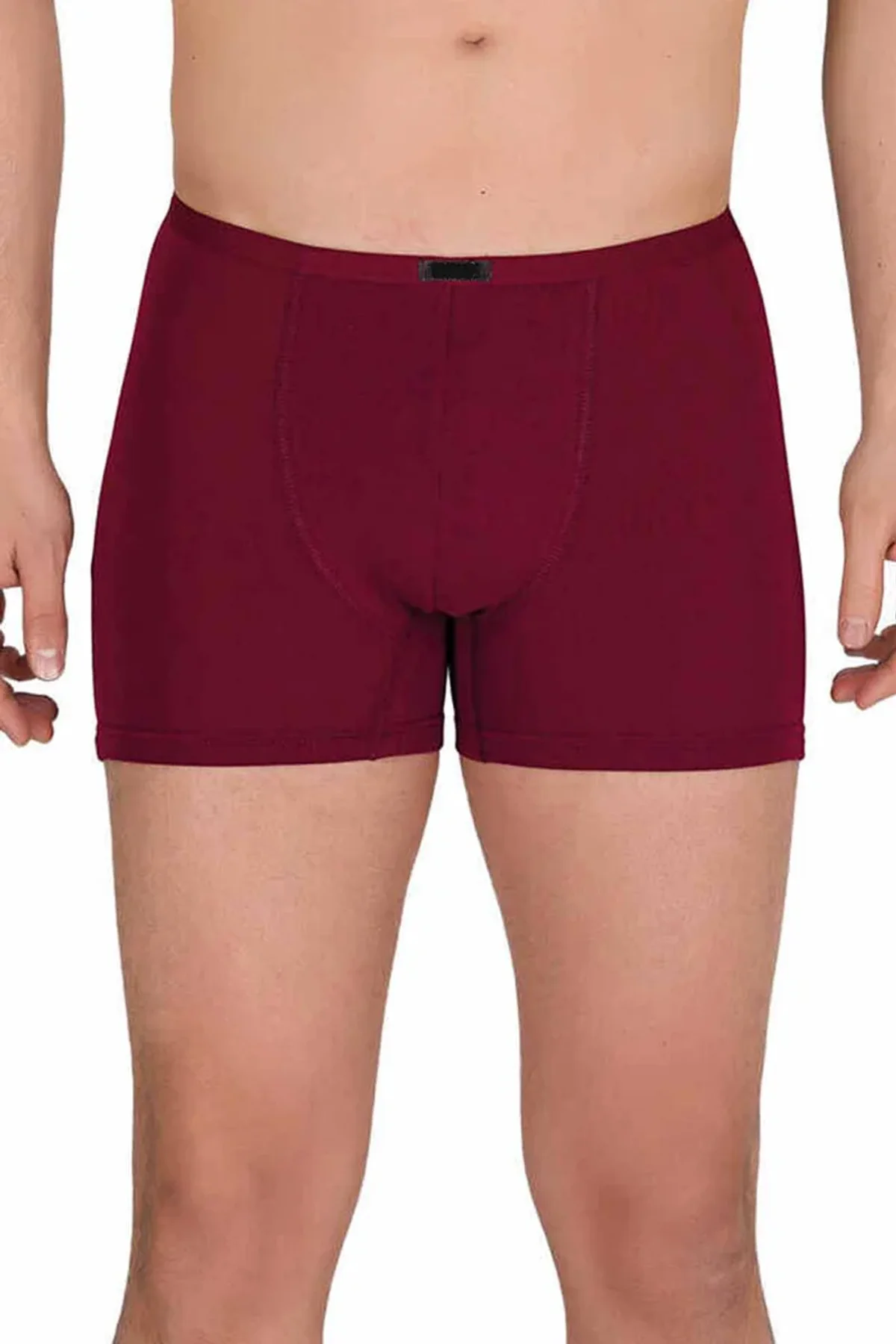 Erkek Modal Boxer Short Bordo 4488B - Just Cheap Store Görsel 5