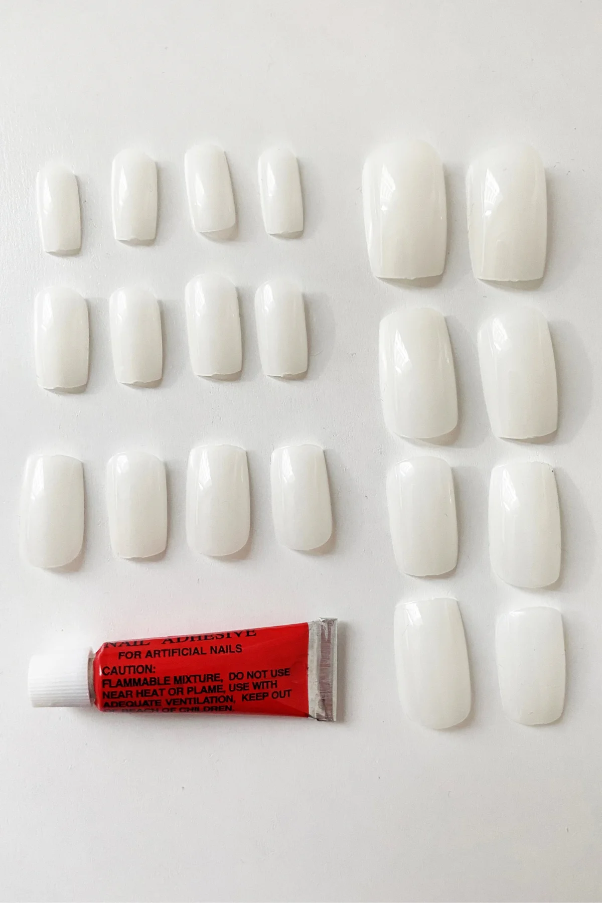 60 Adet Naturel Badem Takma Tırnak ve 3 Adet Yapıştırıcı - Just Cheap Store Görsel 3