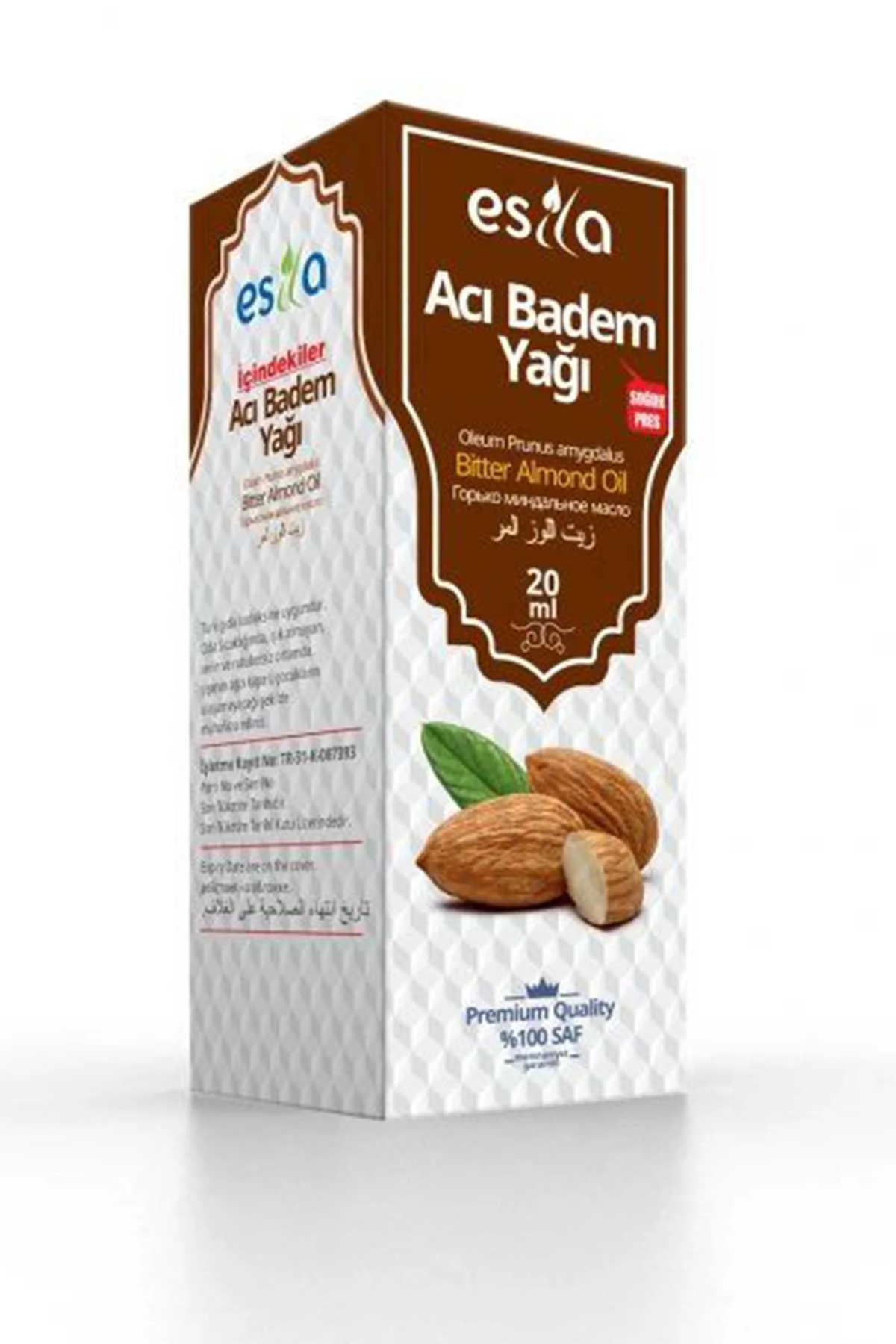 Acı Badem Yağı 20 Ml