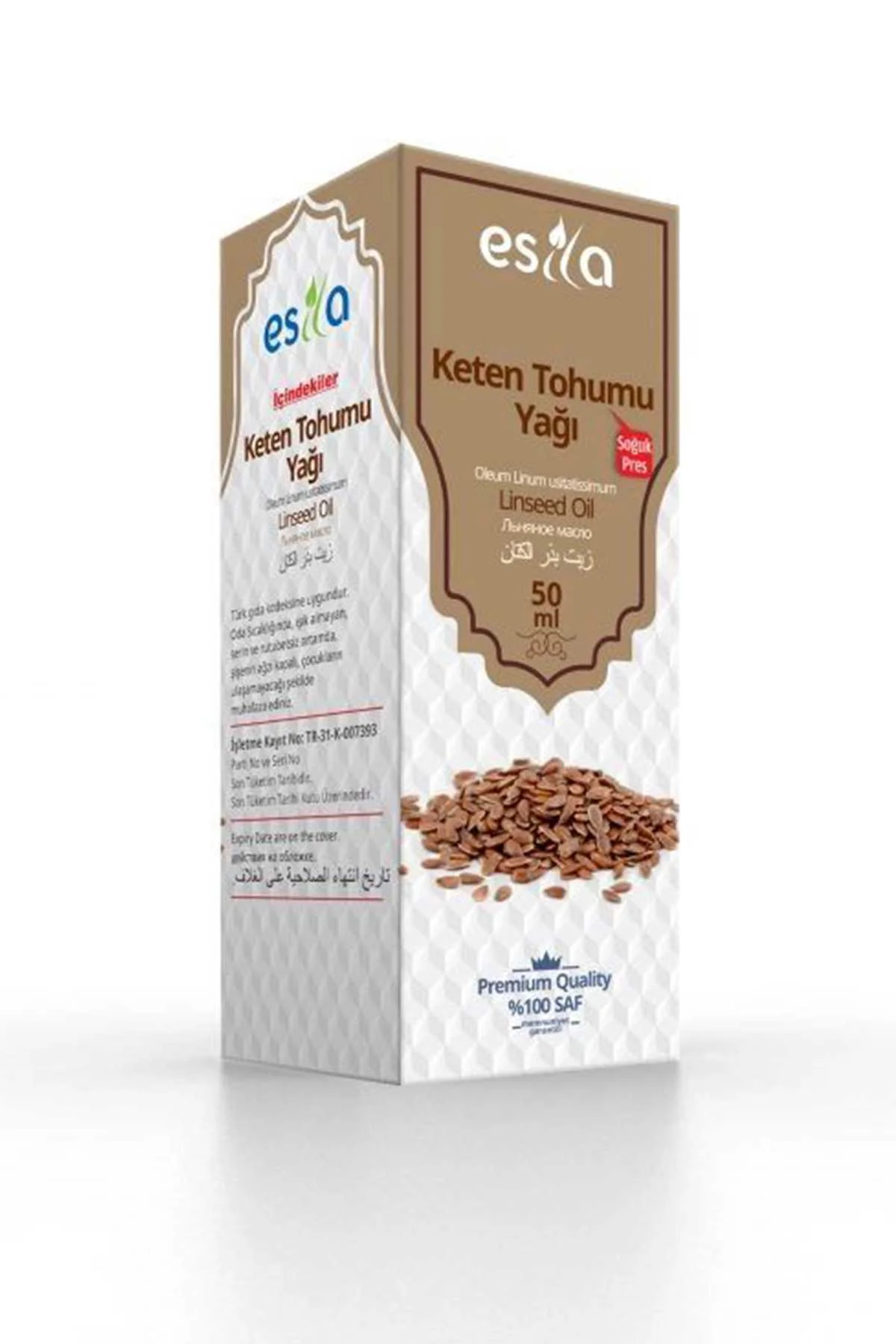 Keten Tohumu Yağı 50 Ml