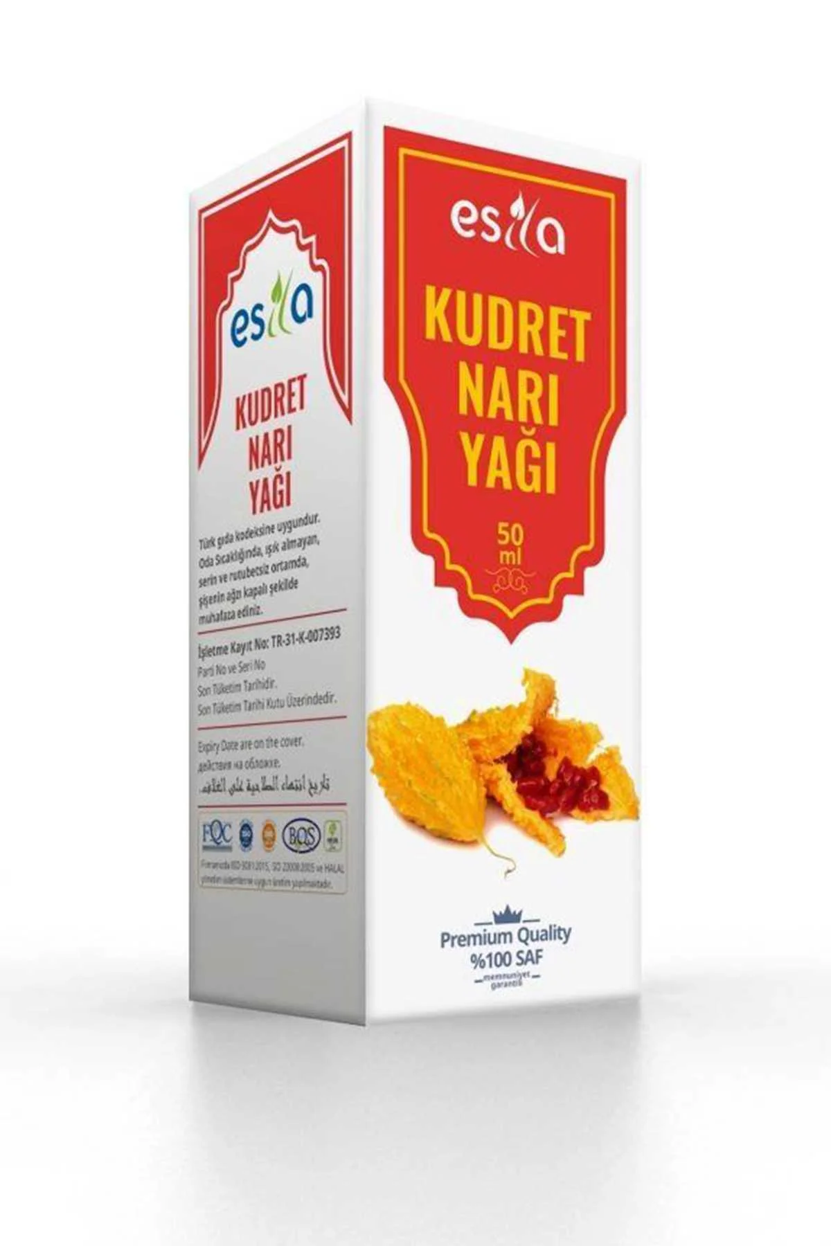 Kudret Narı Yağı 50 Ml