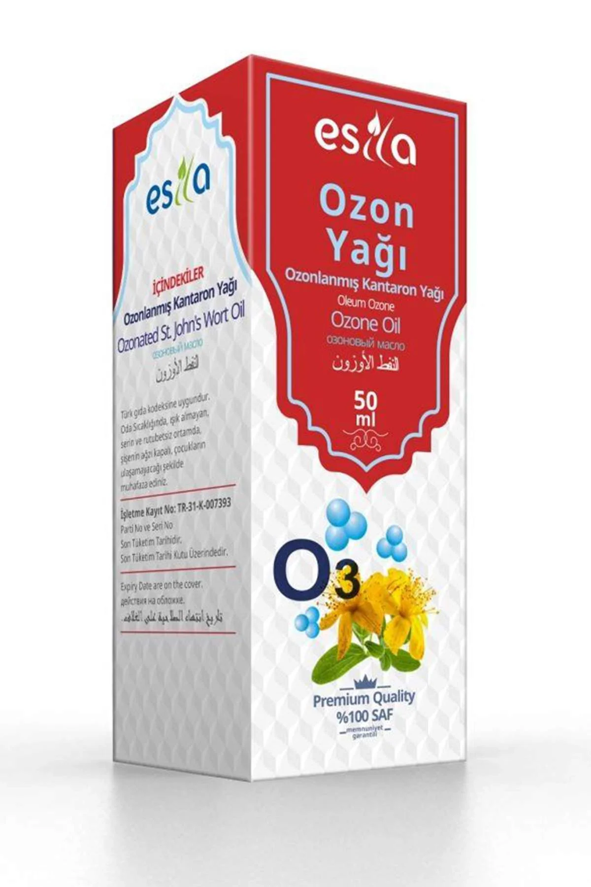 Ozonlanmış Kantaron Yağı 50 Ml - Just Cheap Store Görsel 3