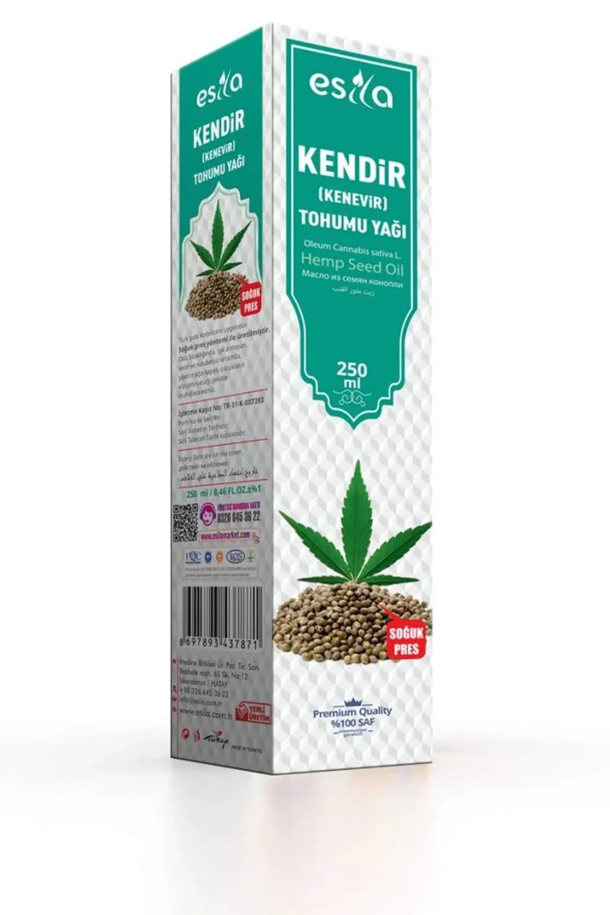 Kenevir Tohumu Yağı 250 Ml - Just Cheap Store Görsel 5