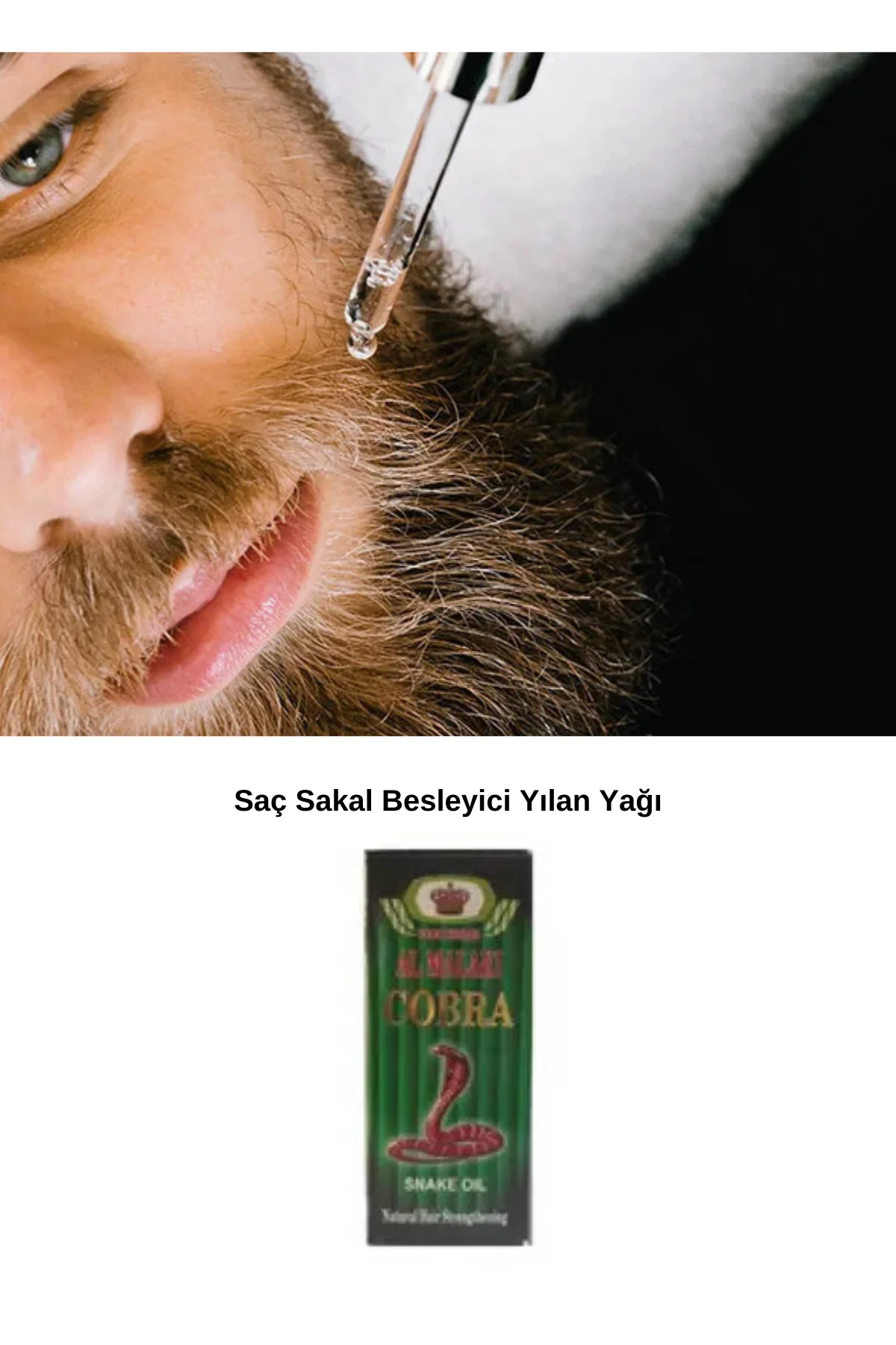 Kobra Saç ve Sakal Besleyici Gürleştirici Yılan Yağı 70ml - Just Cheap Store Görsel 3