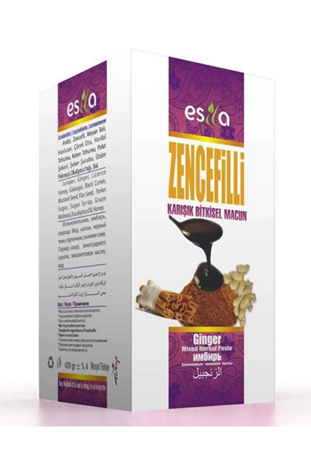 Zencefilli Kış Macunu 420 Gr