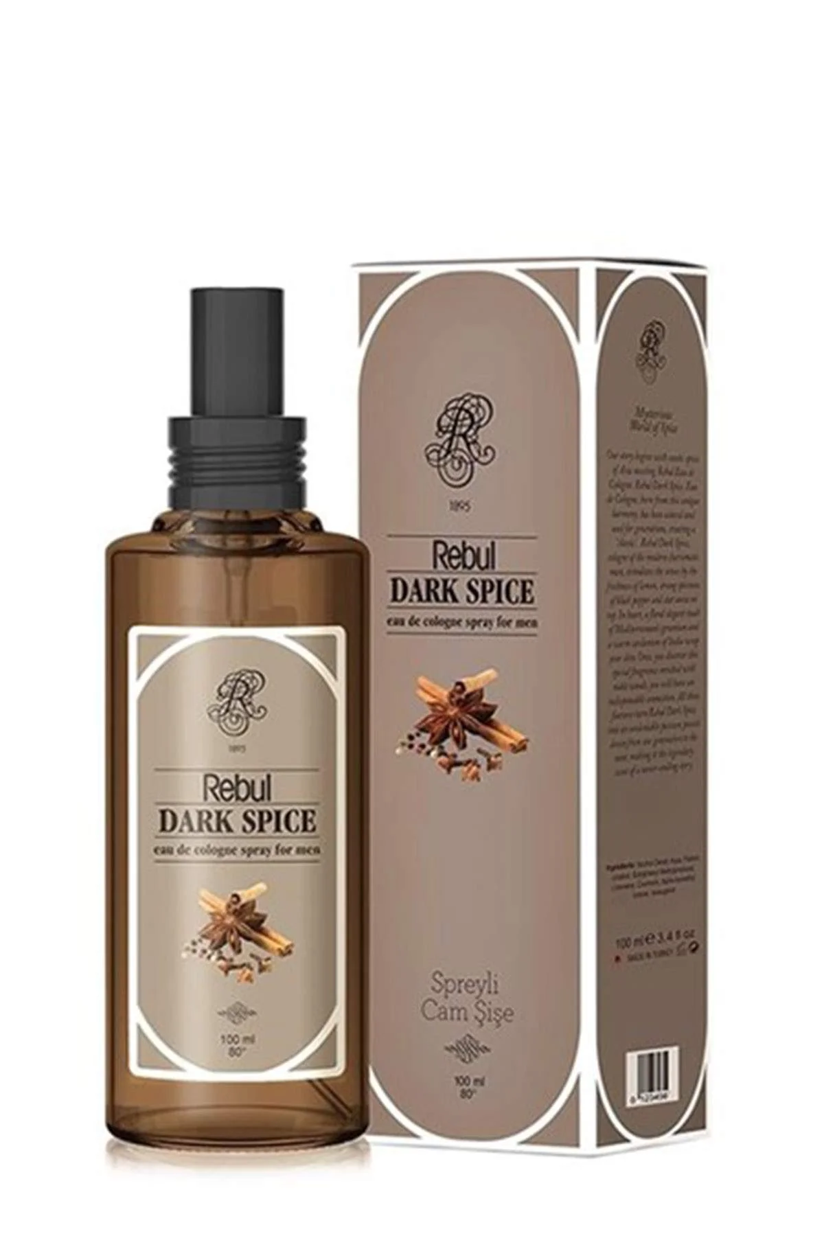 Dark Spice 100 Ml Kolonya - Just Cheap Store Görsel 2