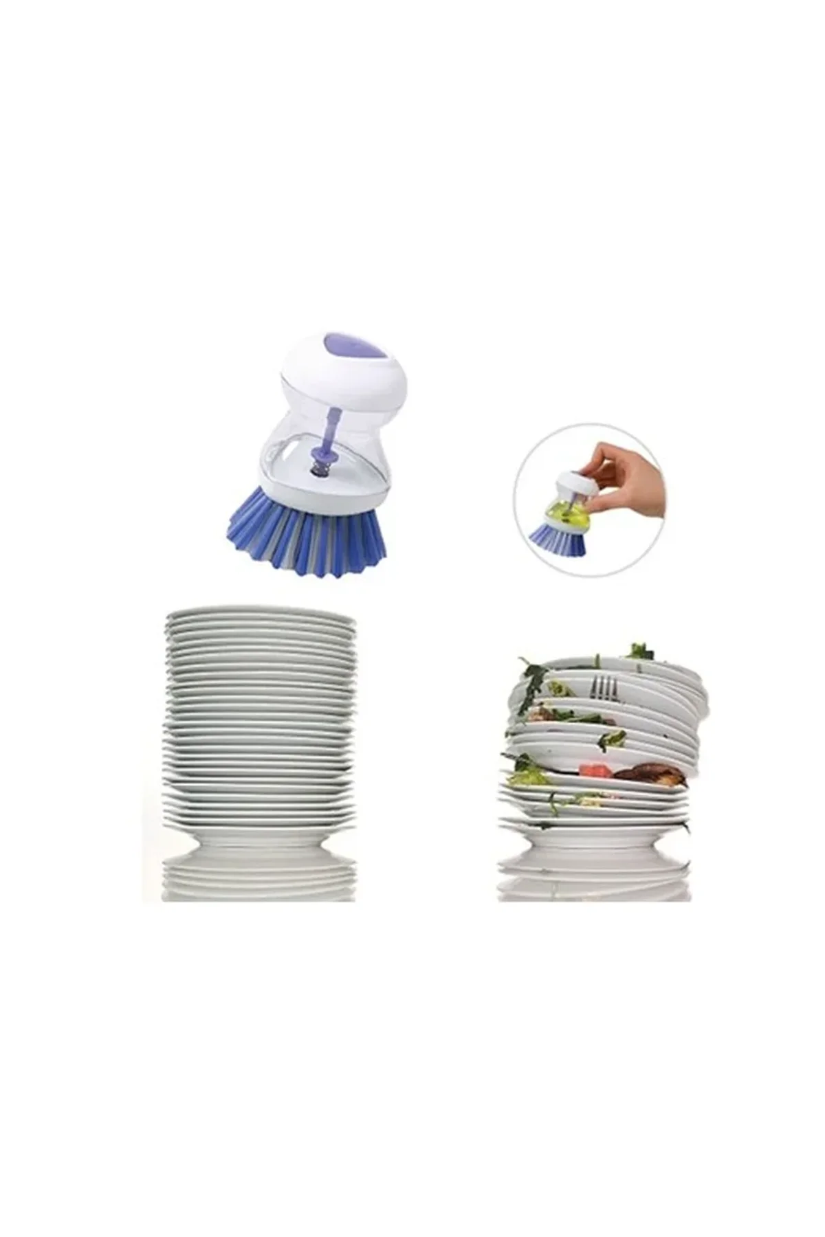 Deterjan Hazneli Bulaşık Fırçası Alk-397 - Just Cheap Store Görsel 5