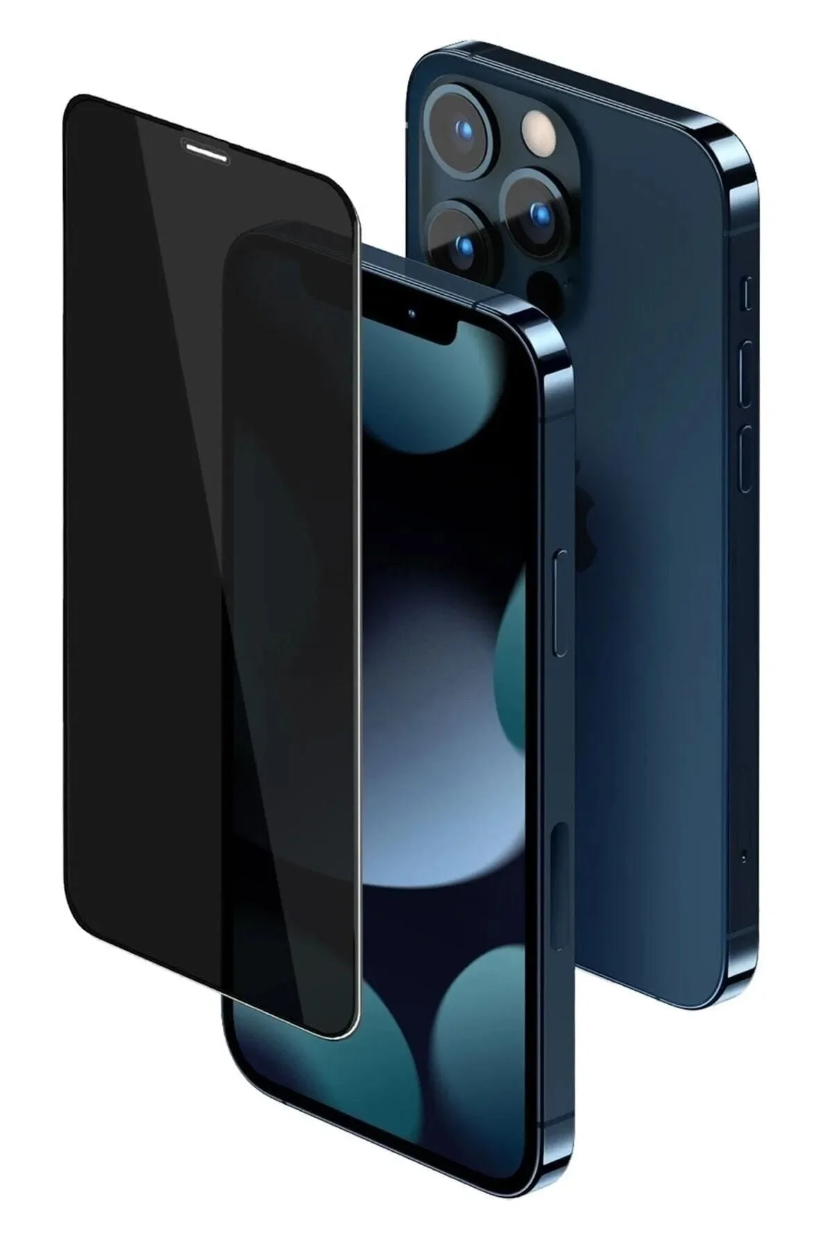 Iphone 13 Pro Uyumlu Hayalet Ekran Gizli Tam Kaplayan Kırılmaz Cam Seramik Ekran Koruyucu Film - Just Cheap Store Görsel 2