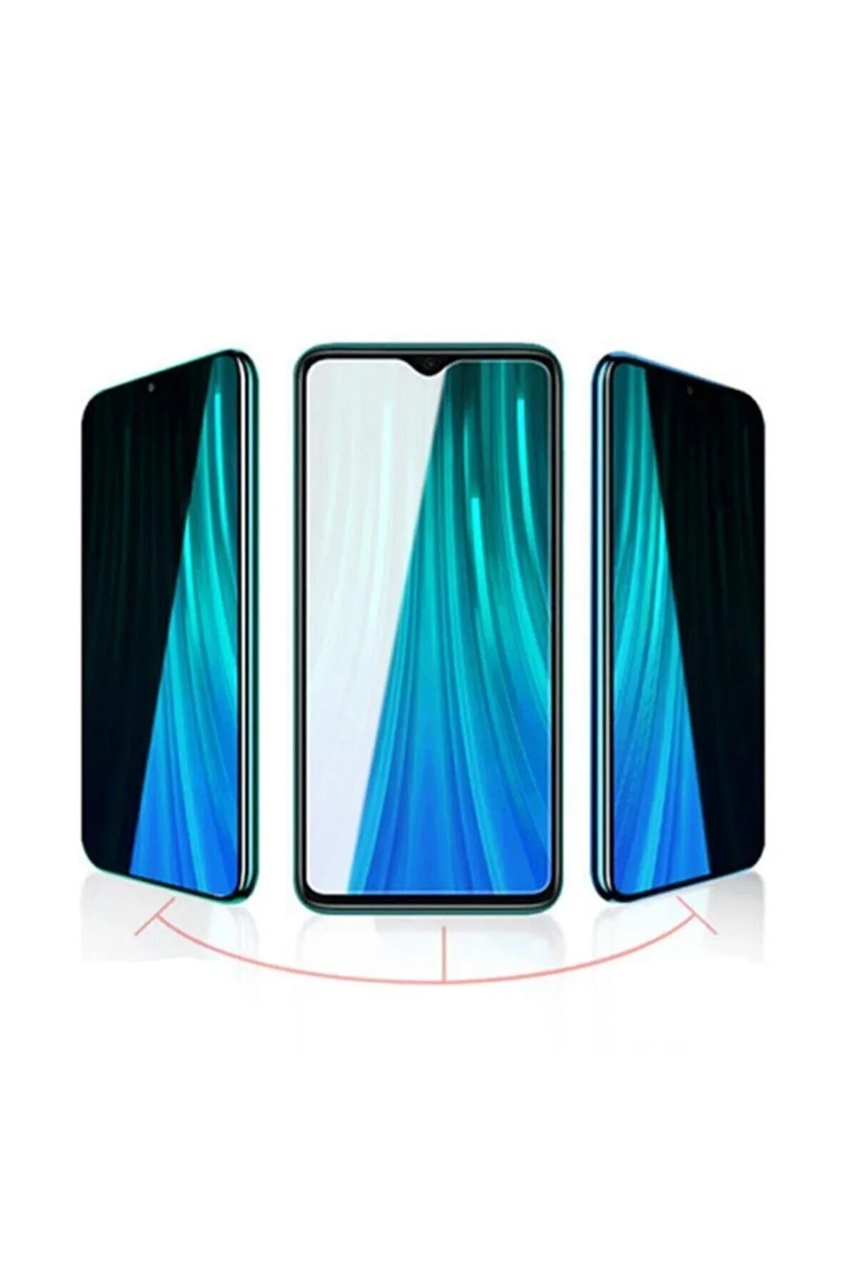 Redmi Note 8 Uyumlu Hayalet Ekran Gizli Tam Kaplayan Kırılmaz Cam Seramik Ekran Koruyucu Film - Just Cheap Store Görsel 4