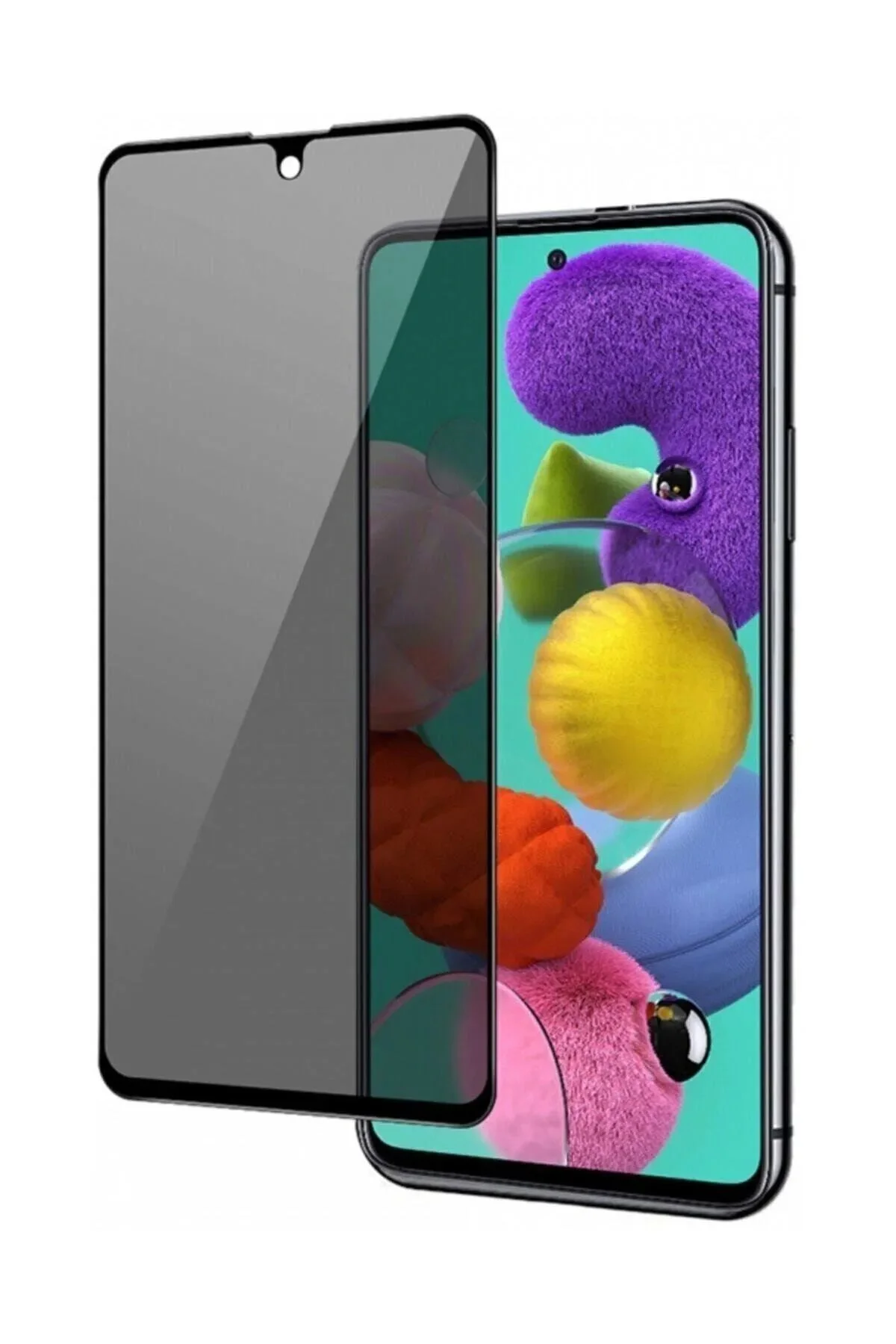 Redmi Note 9 Uyumlu Hayalet Ekran Gizli Tam Kaplayan Kırılmaz Cam Seramik Ekran Koruyucu Film - Just Cheap Store Görsel 2