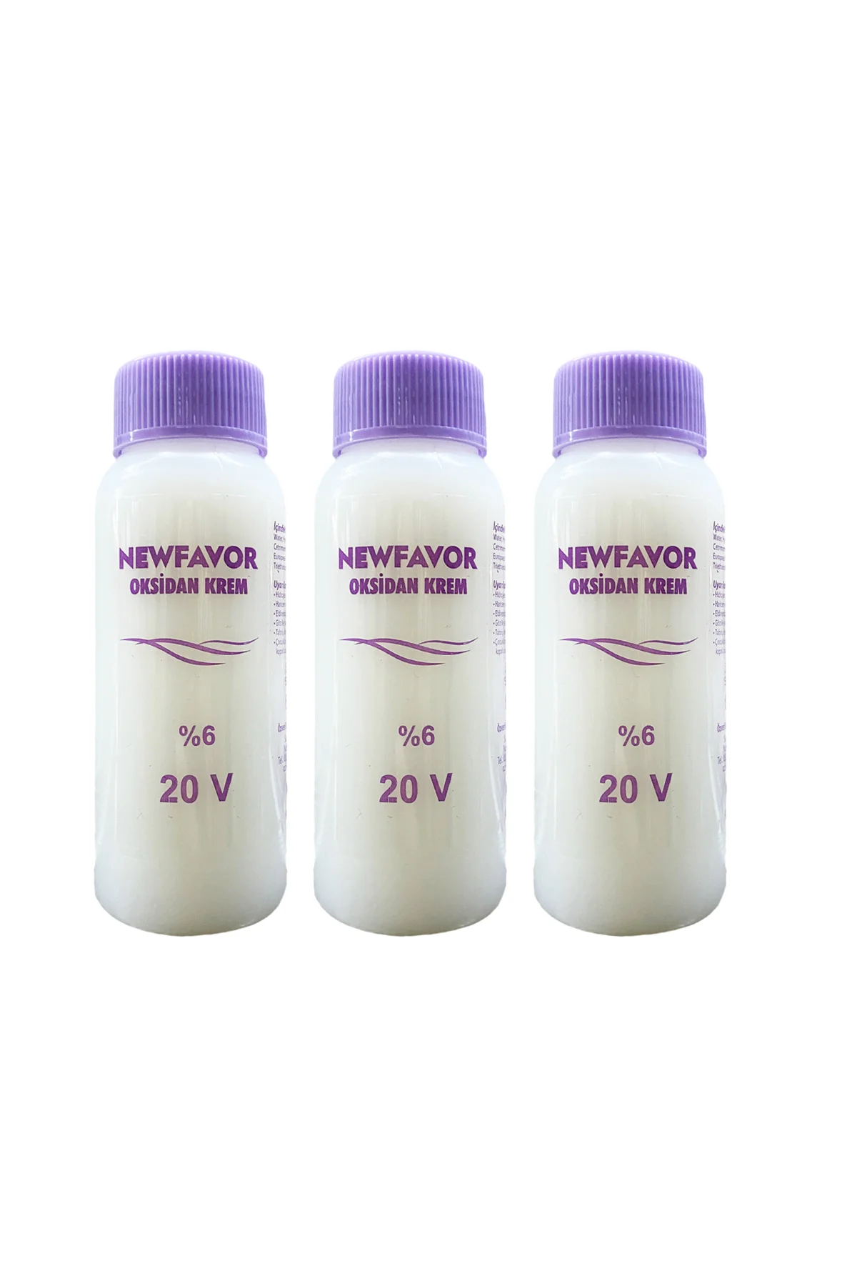 3 Adet Oksidan Krem Saç Boya Sıvısı 6'lık 20 volüme 60 ml - Just Cheap Store Görsel 2