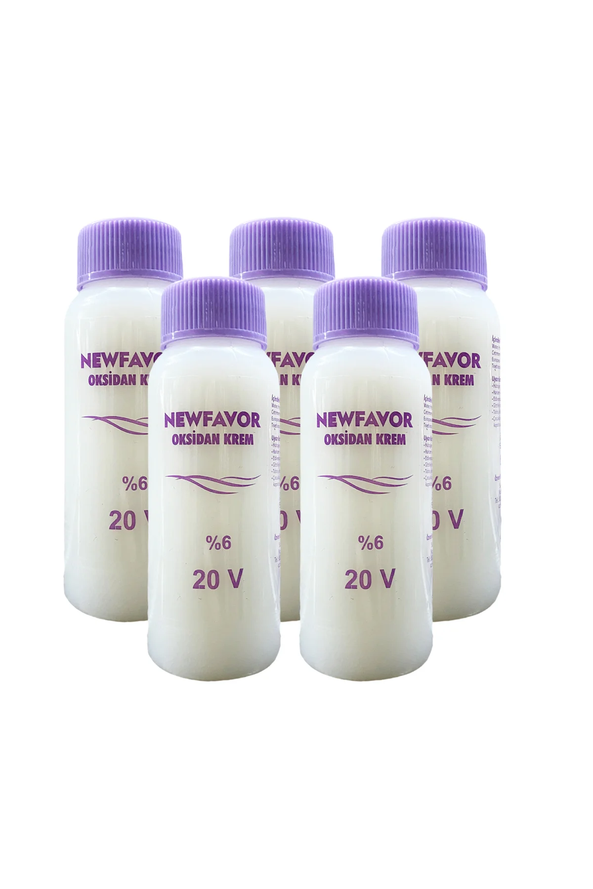 5 Adet Oksidan Krem Saç Boya Sıvısı 6'lık 20 volüme 60 ml - Just Cheap Store Görsel 2