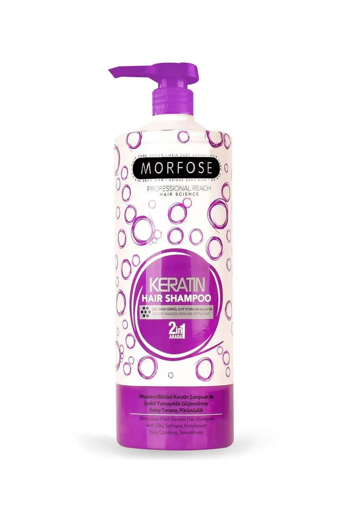 Keratin Şampuan 1000 ML - Besleyici Koruyucu Etki - Just Cheap Store Görsel 3
