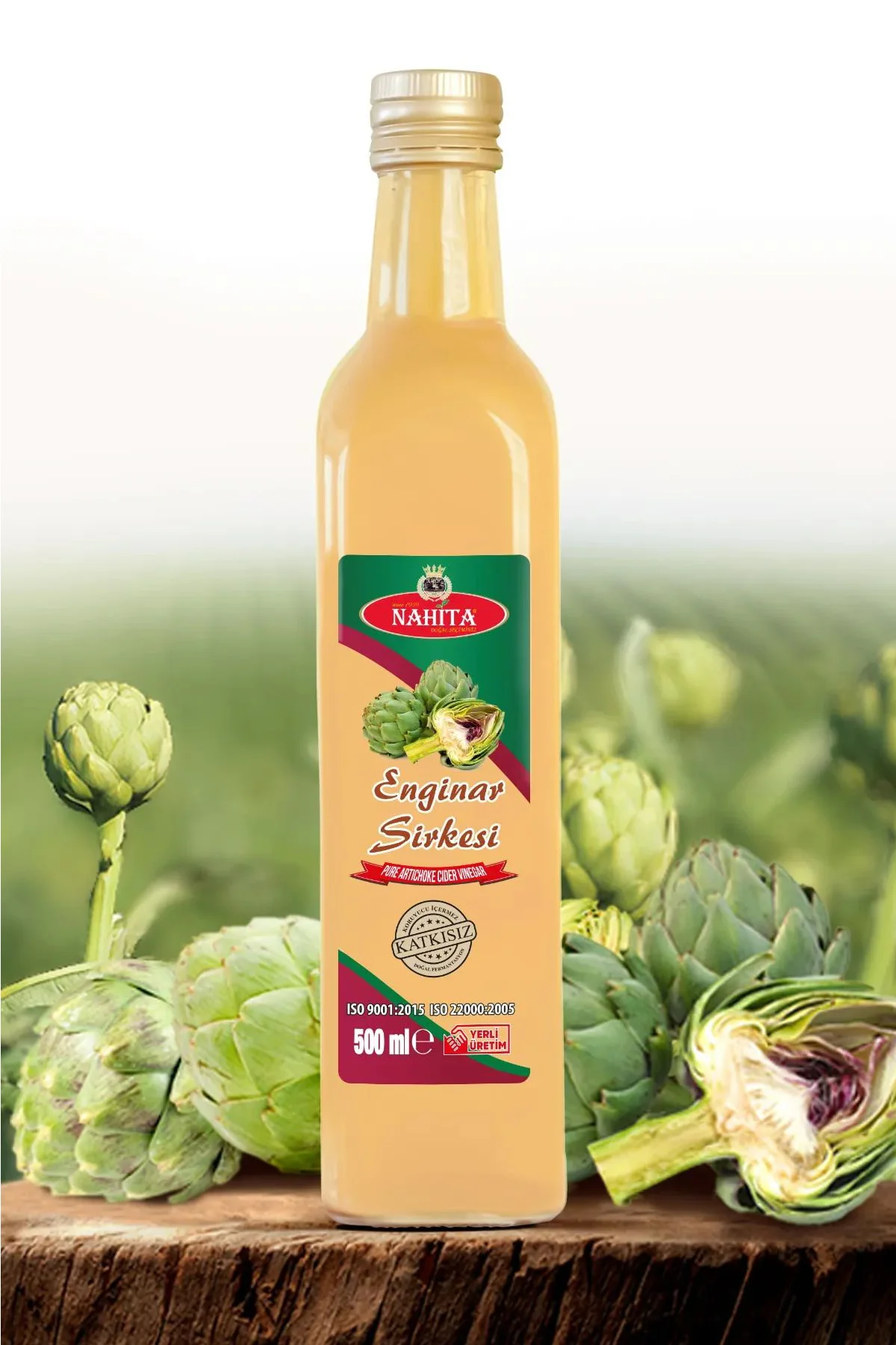 Enginar Sirkesi % 100 doğal Katkısız 500 ml - Just Cheap Store Görsel 2