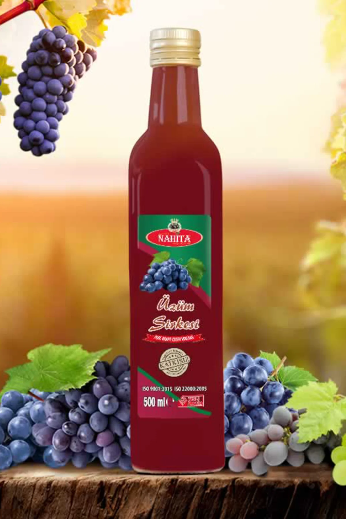Üzüm Sirkesi % 100 doğal Katkısız 500 ml - Just Cheap Store Görsel 4