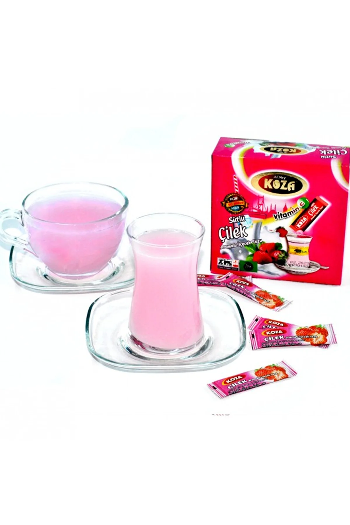 Koza Tek İçimlik Çilek Aromalı Toz İçecek 50'li - Just Cheap Store Görsel 5