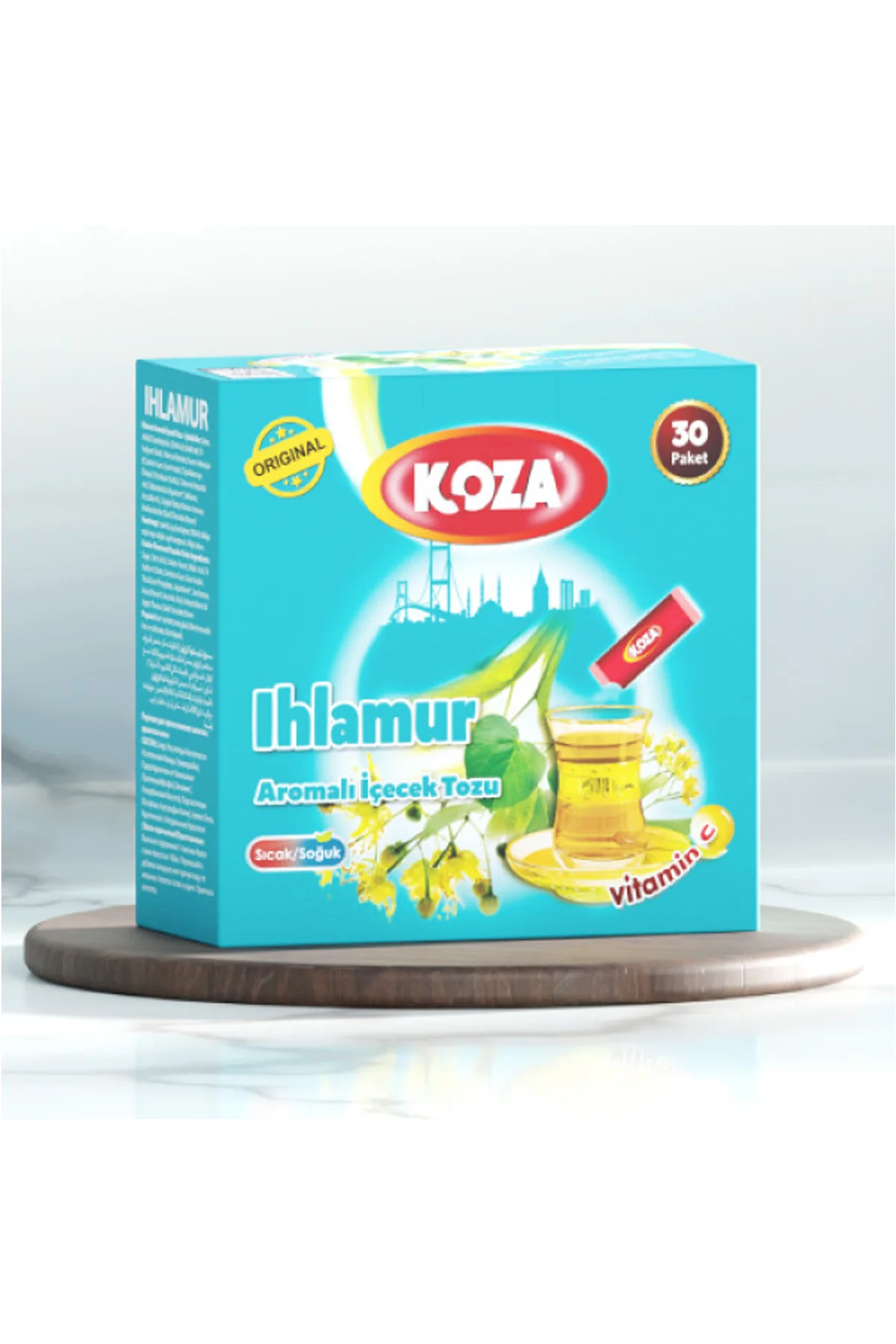 Koza Tek İçimlik Ihlamur Aromalı Toz İçecek 30'lu - Just Cheap Store Görsel 2