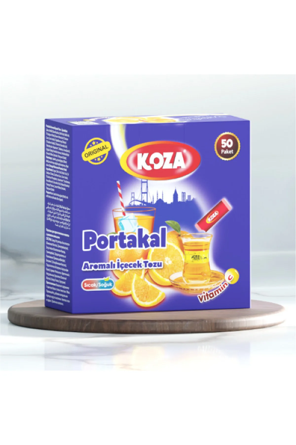 Koza Tek İçimlik Portakal Aromalı Toz İçecek 50'li - Just Cheap Store Görsel 4