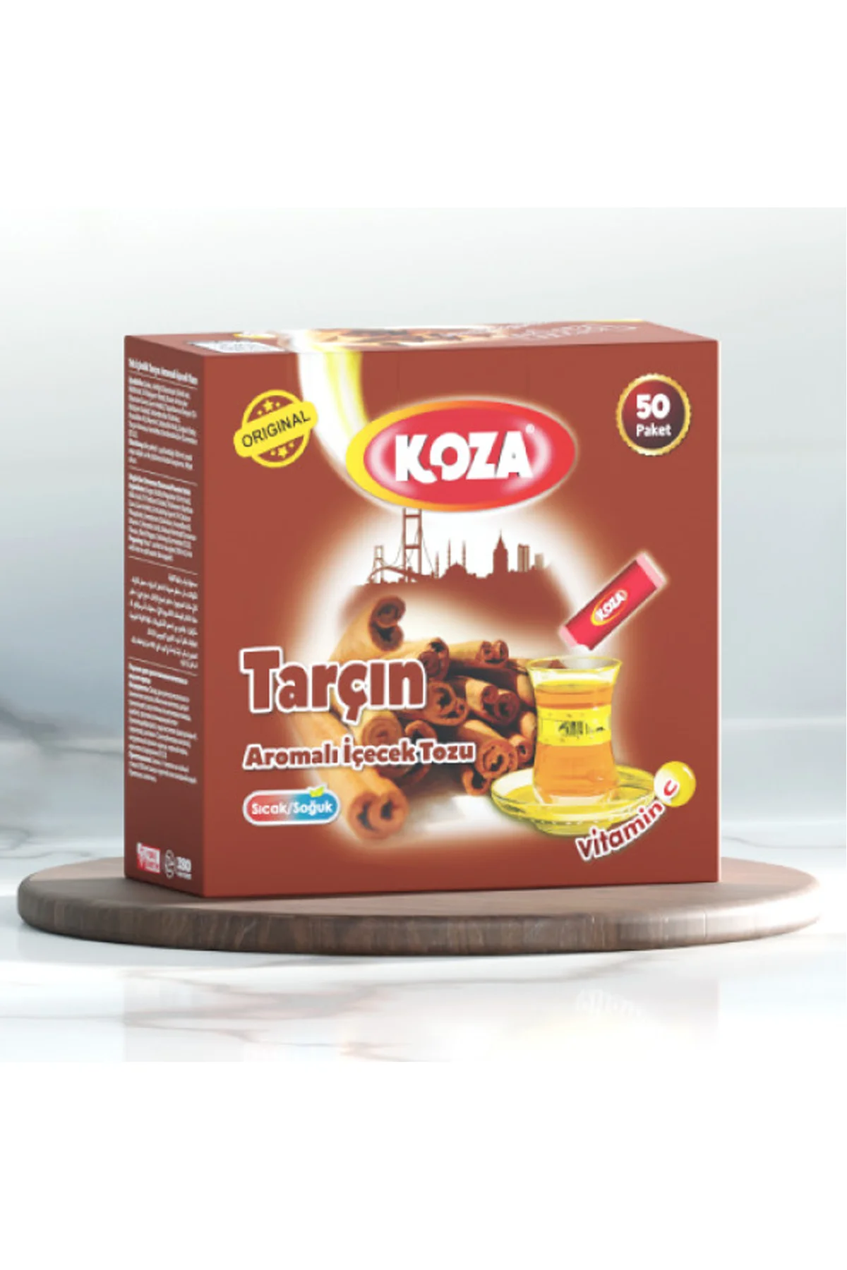 Koza Tek İçimlik Tarçın Aromalı Toz İçecek 50'li - Just Cheap Store Görsel 4