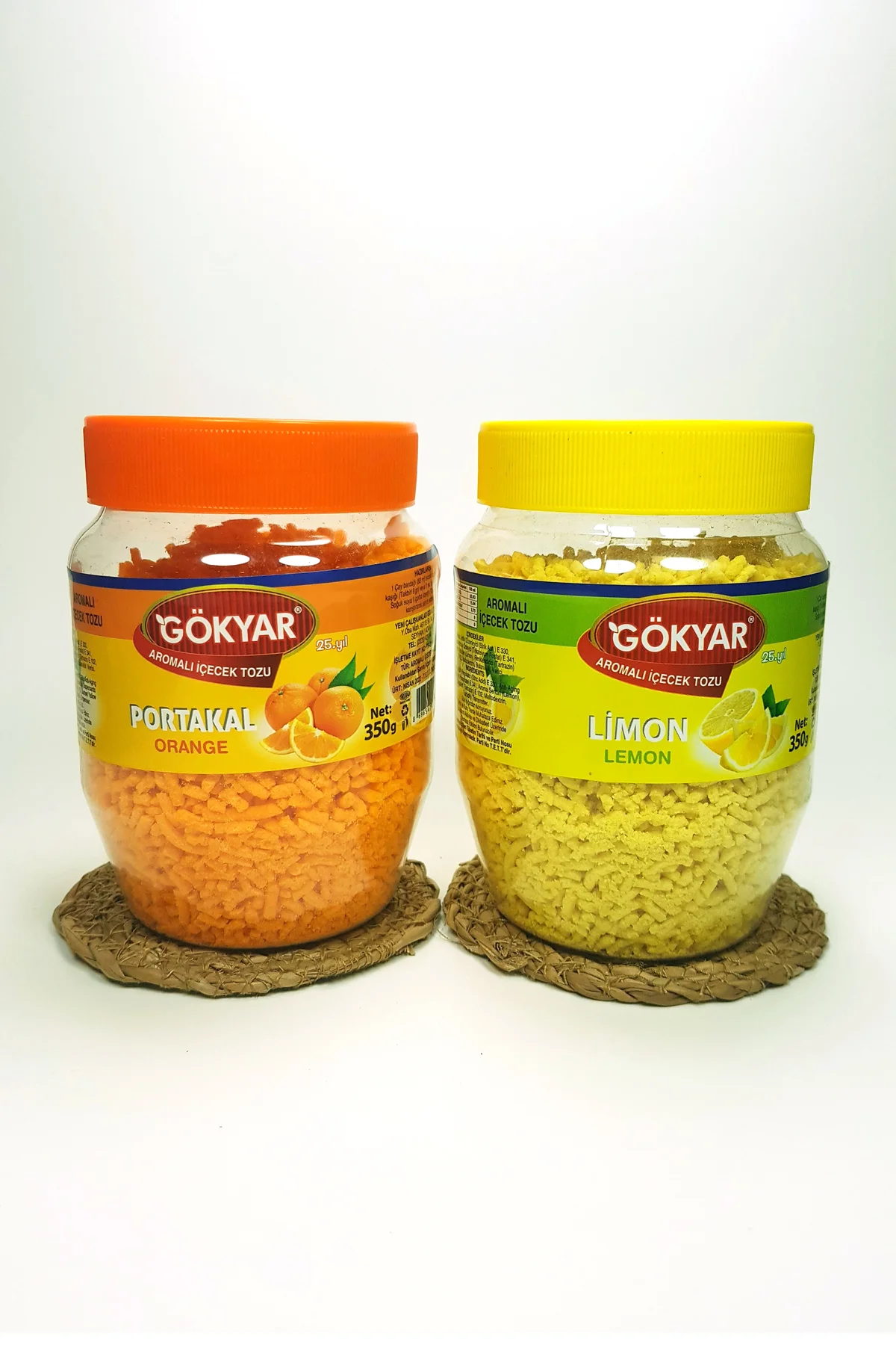 1 Adet Portakal + 1 Adet Limon Aromalı Toz Içecek Oralet 2x350 gr - Just Cheap Store Görsel 5