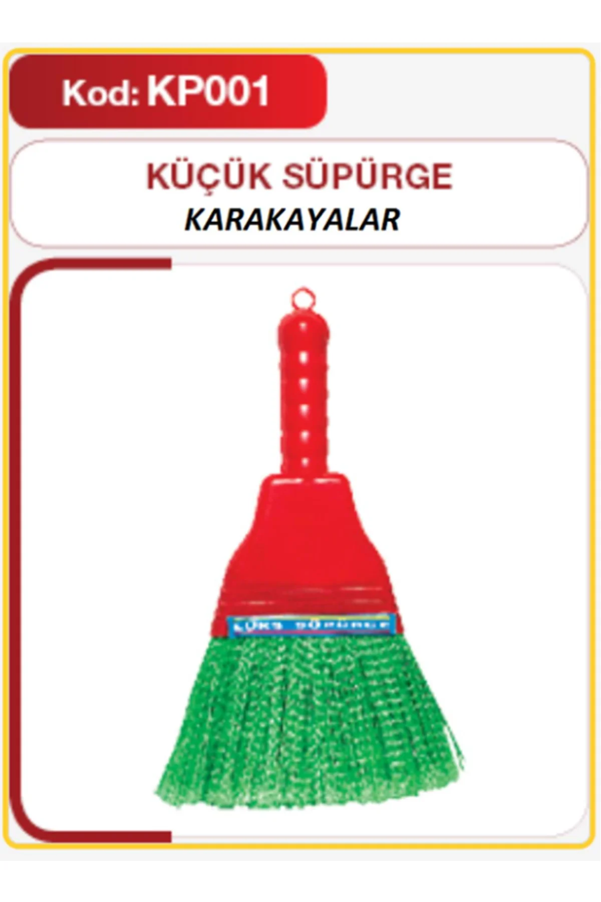 Plastik Süpürge Küçük KP-001