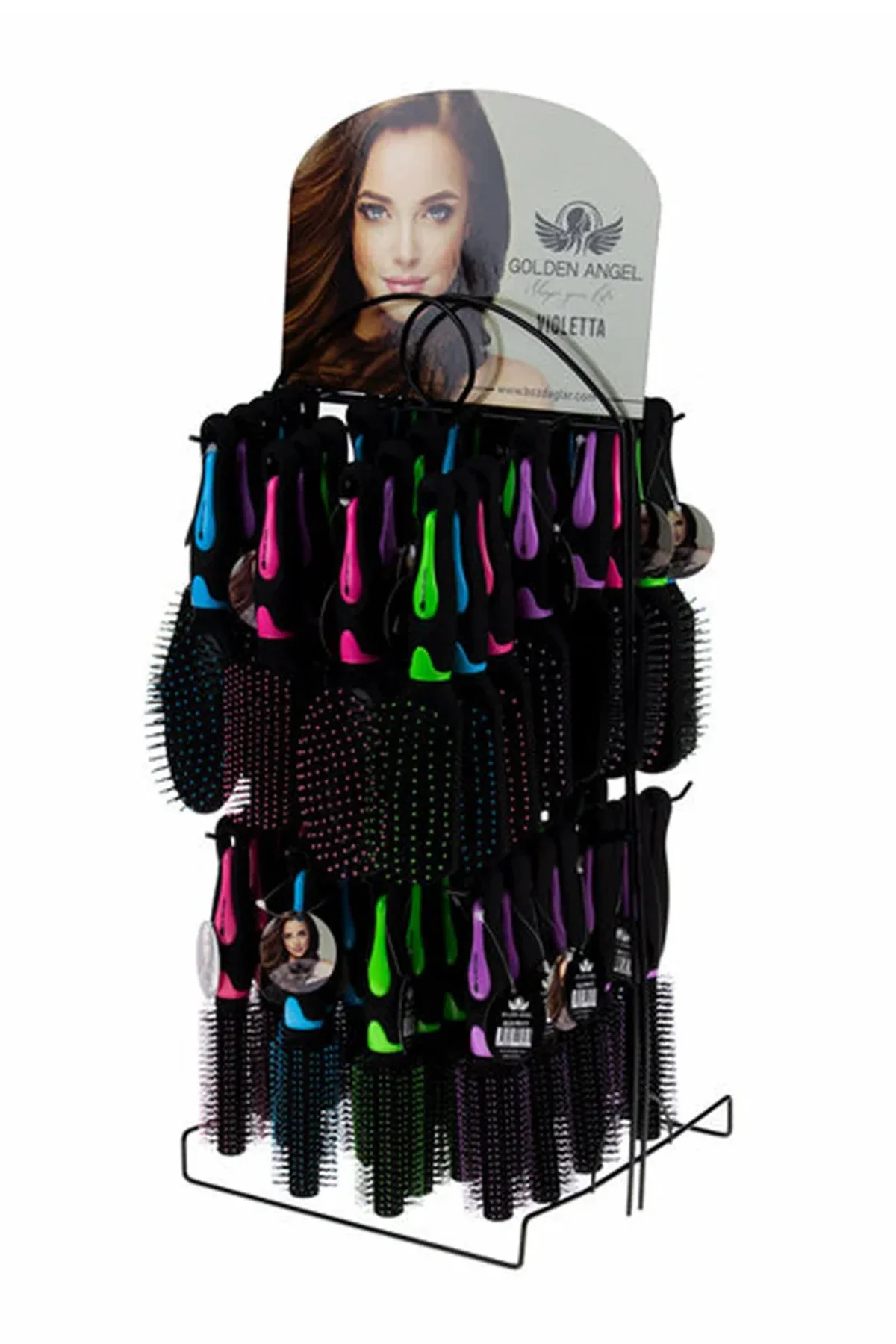 Golden Angel Tarak Saç Fırçası Violetta 1 Adet FR171 - Just Cheap Store Görsel 4