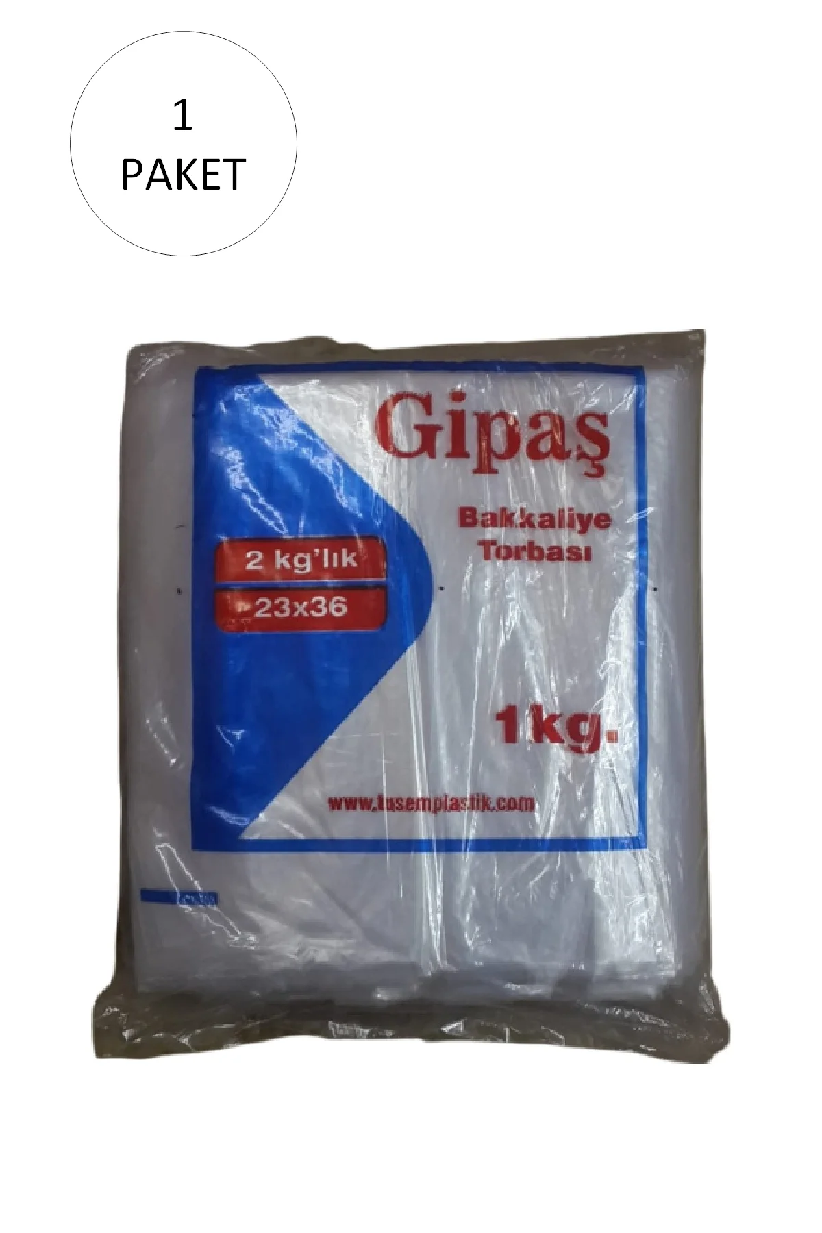 Bakkaliye Naylon Torba 2'kg lık 23x36 cm 1 Paket (Takriben 260 Adet) - Just Cheap Store Görsel 3