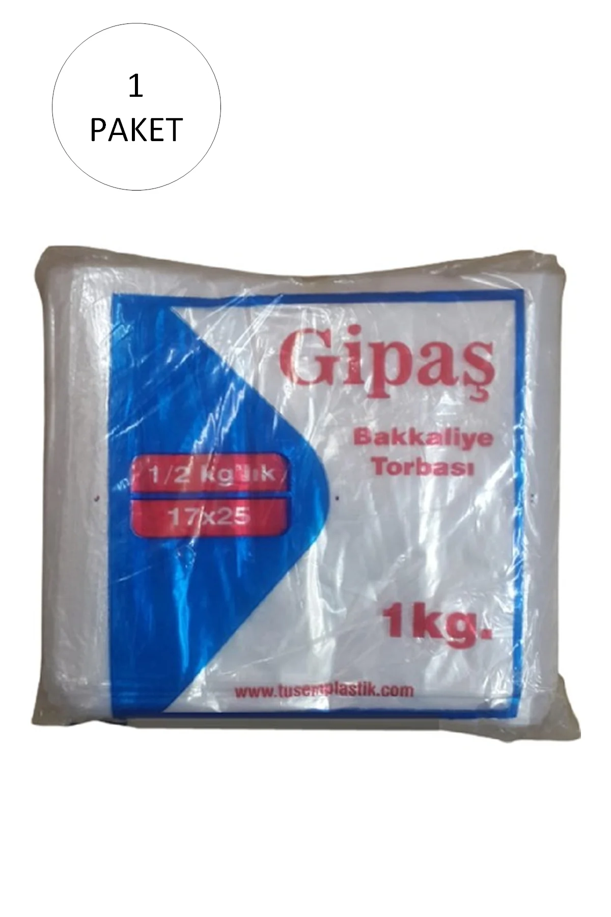 Bakkaliye Naylon Torba 1/2 Yarımlık 17x25 cm 1 kg 1 Paket (Takriben 475 Adet) - Just Cheap Store Görsel 3