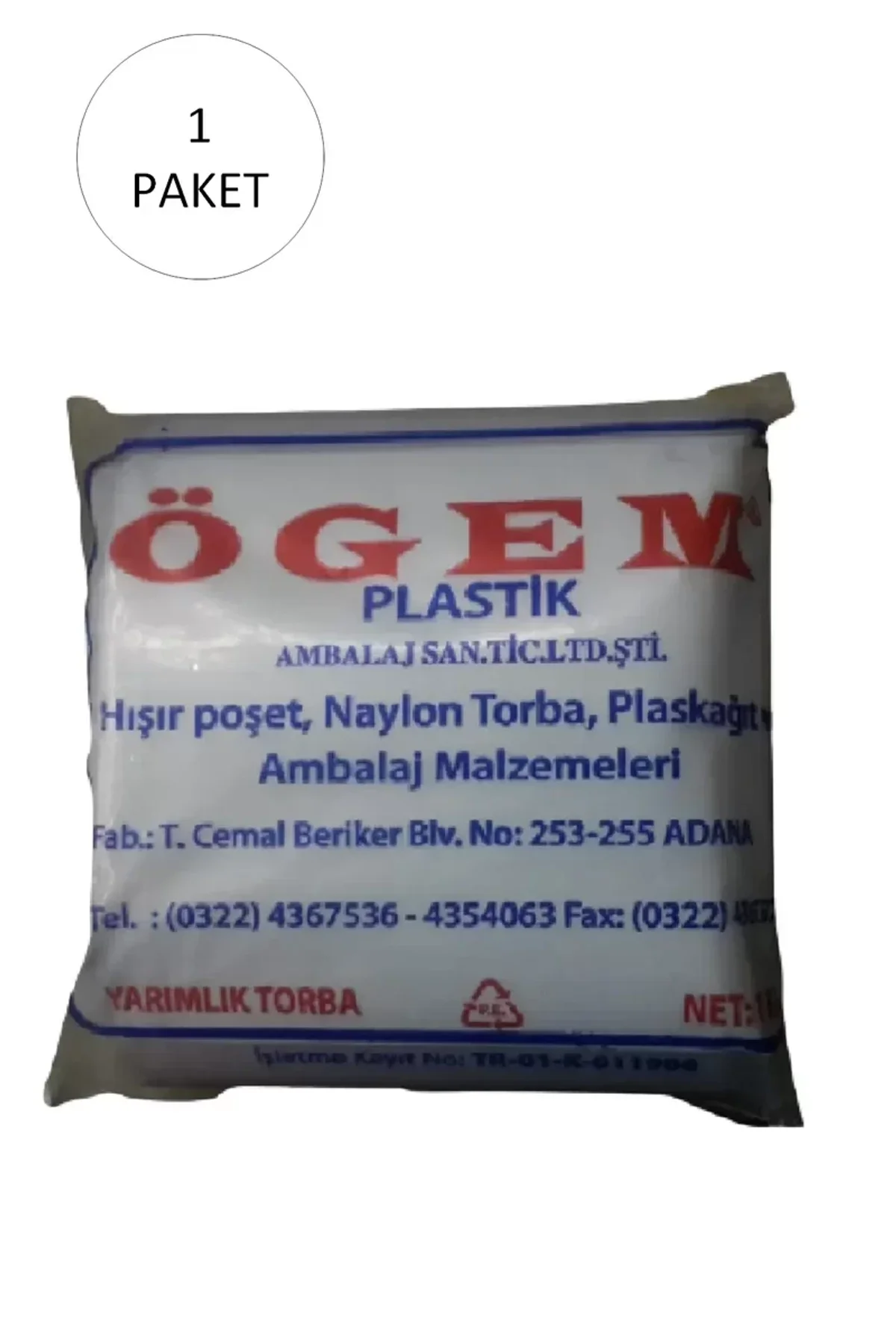 Bakkaliye Naylon Torba Yarımlık 14x27 cm 1 kg 1 Paket (Takriben 360 Adet) - Just Cheap Store Görsel 5