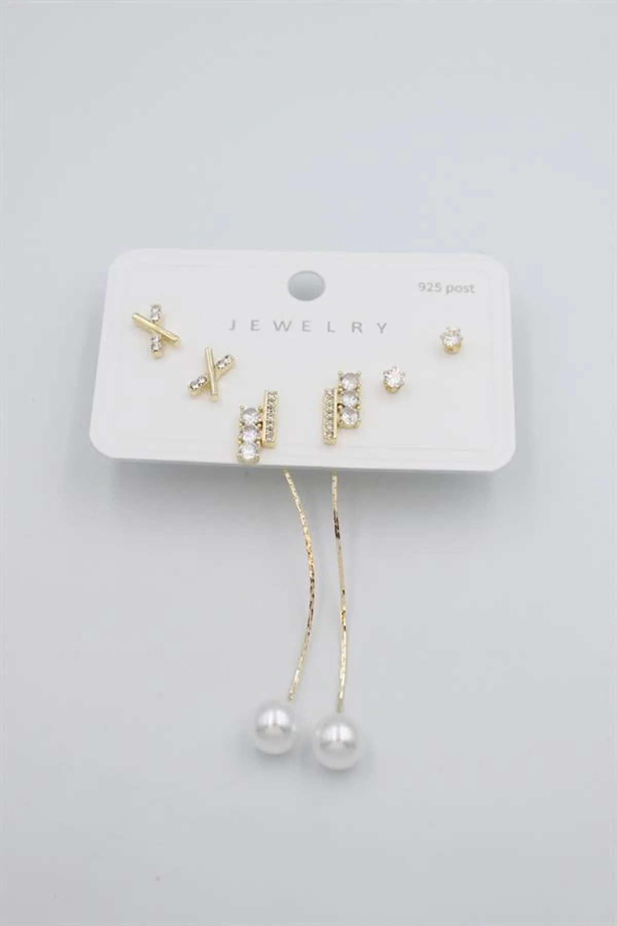 Çoklu Set Küpe - Altın - Just Cheap Store Görsel 5