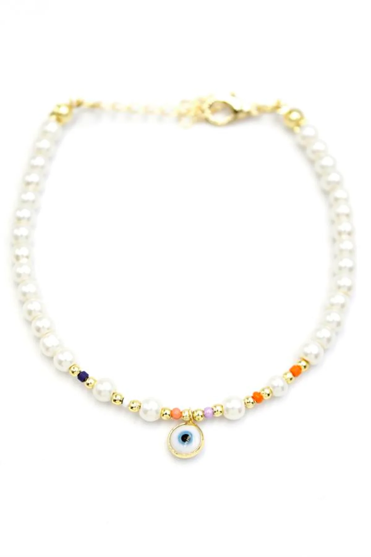 Nazar İnci Bileklik - ÇOK RENKLİ - Just Cheap Store Görsel 5