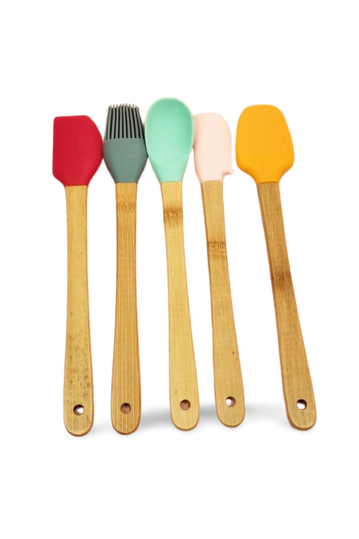 5 parça Silikon Kaşık ve Servis Takımı 20 cm - Just Cheap Store Görsel 5