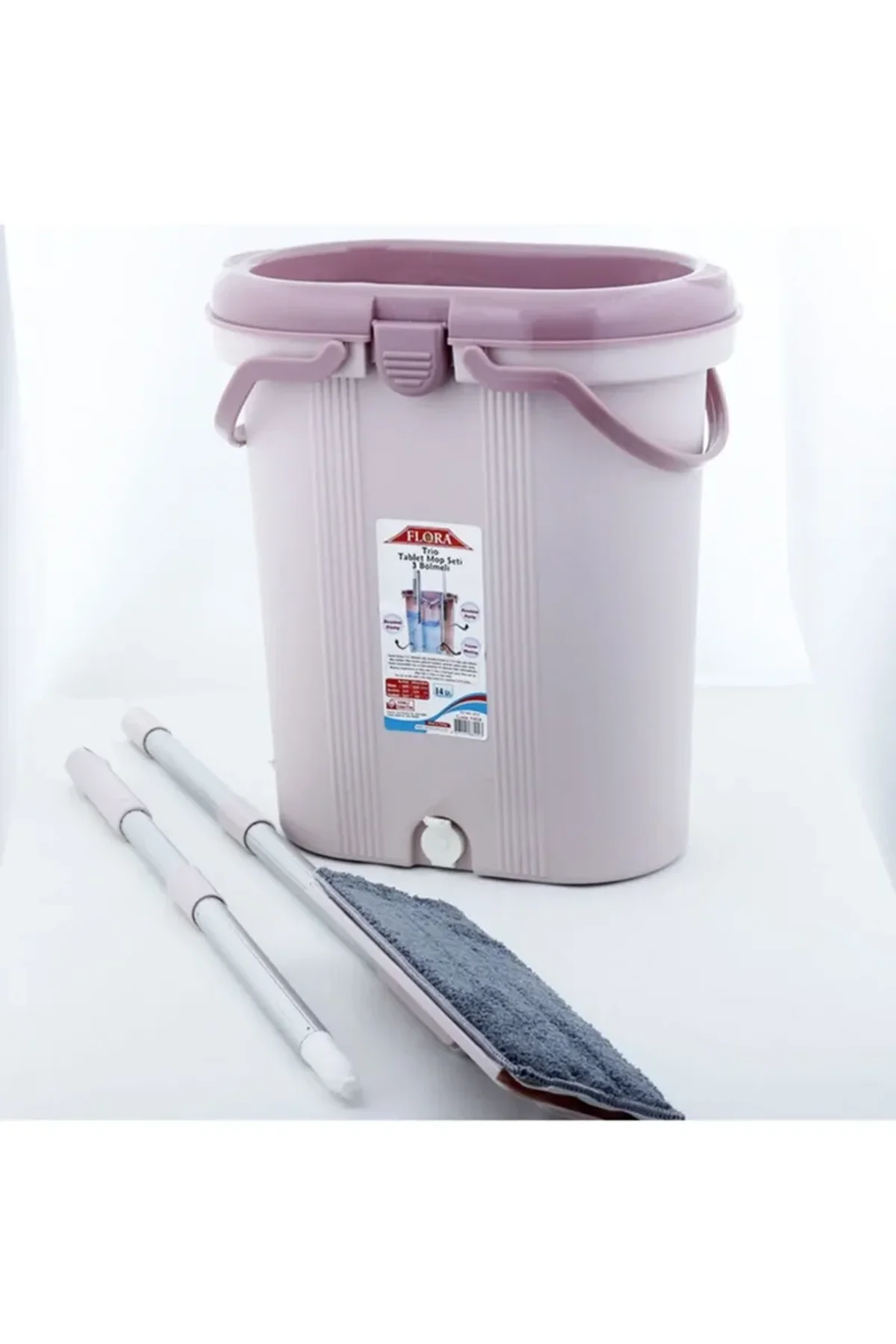 Tablet Mop Set Trio 3 Bölmeli 14 Lt. F404 - Just Cheap Store Görsel 4
