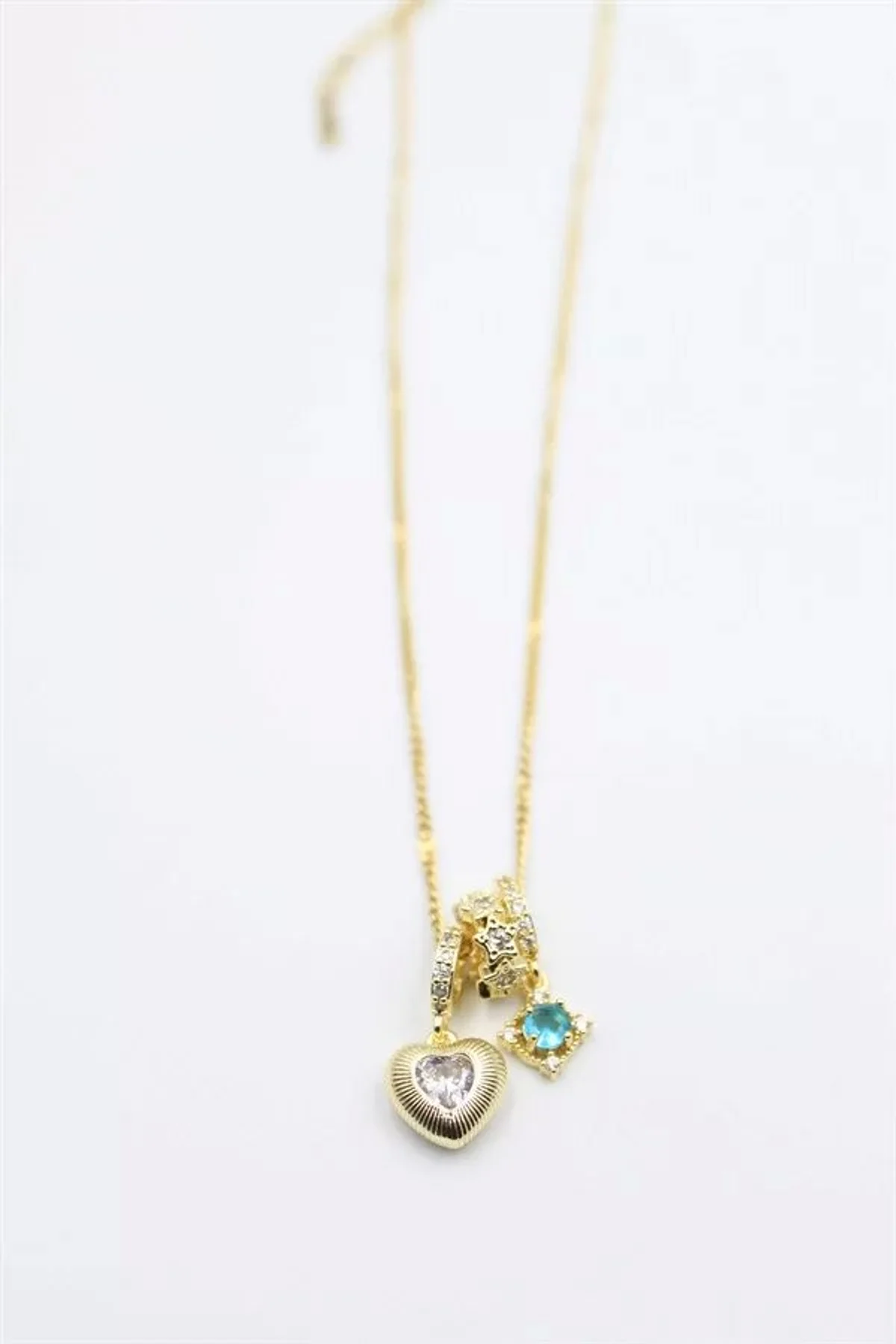 Charm Kolye - Altın - Just Cheap Store Görsel 4