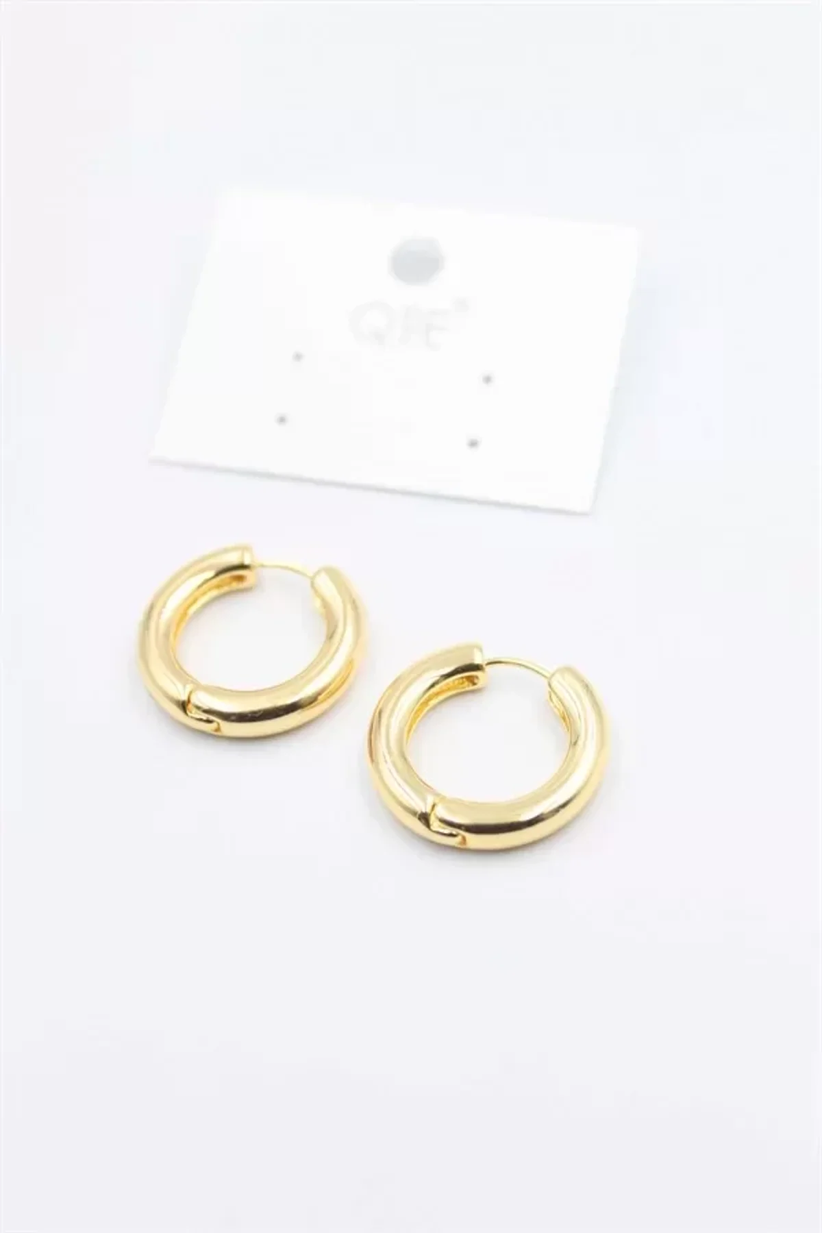 Metal Halka Küpe 2cm - Altın - Just Cheap Store Görsel 2