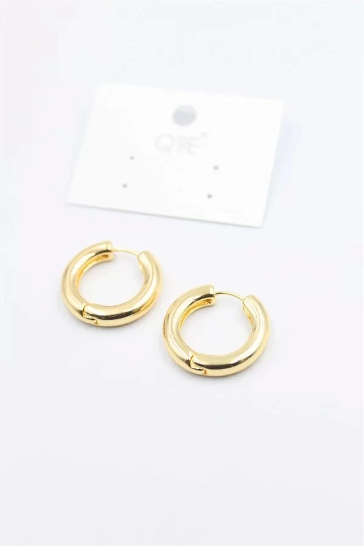 Metal Halka Küpe 2cm - Altın - Just Cheap Store Görsel 3