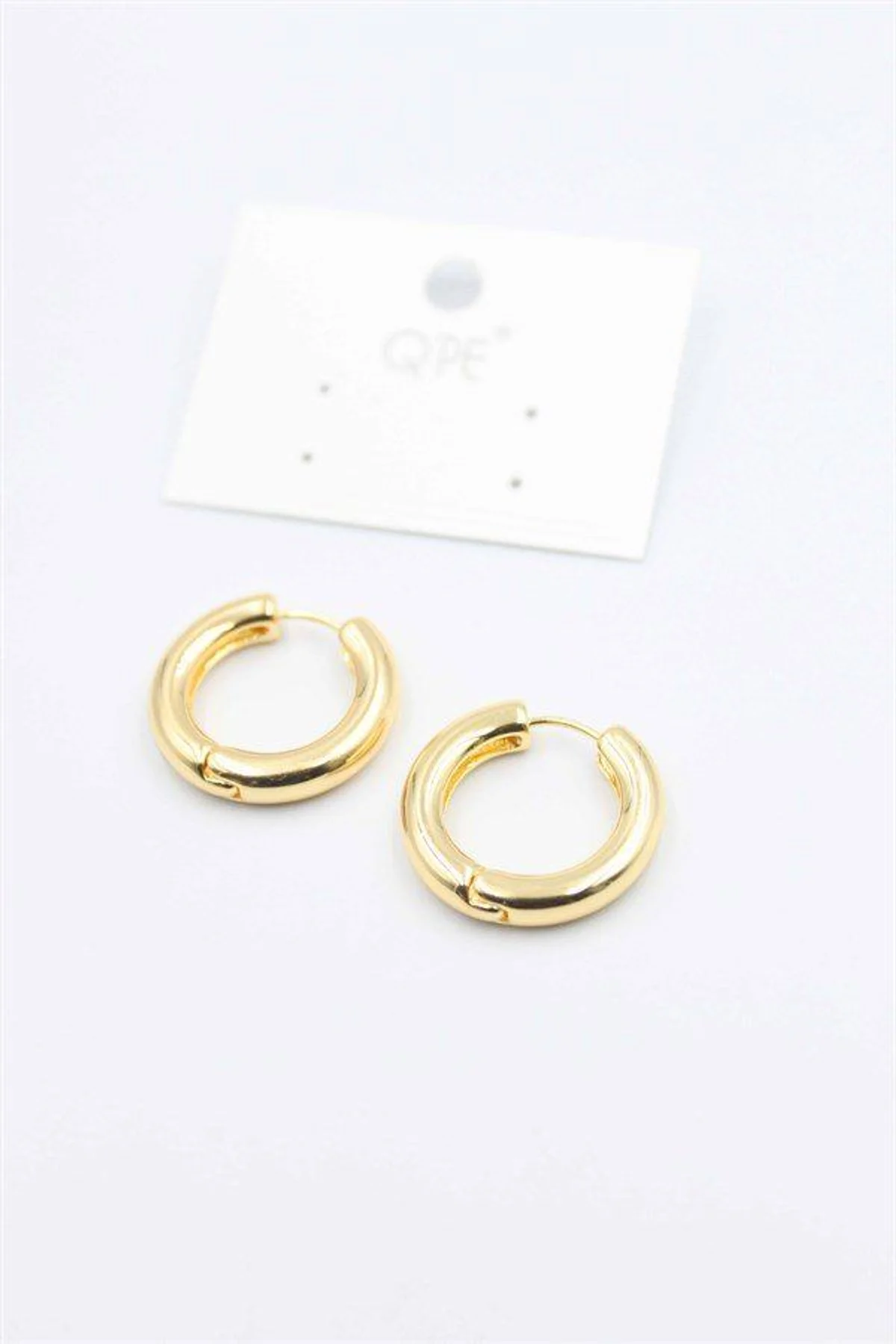 Metal Halka Küpe 2cm - Altın - Just Cheap Store Görsel 5