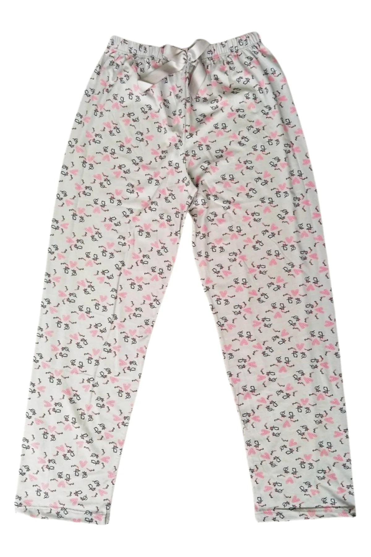 Beli Lastikli Mevsimlik Viskon Penye Pantolon Krem - Just Cheap Store Görsel 2