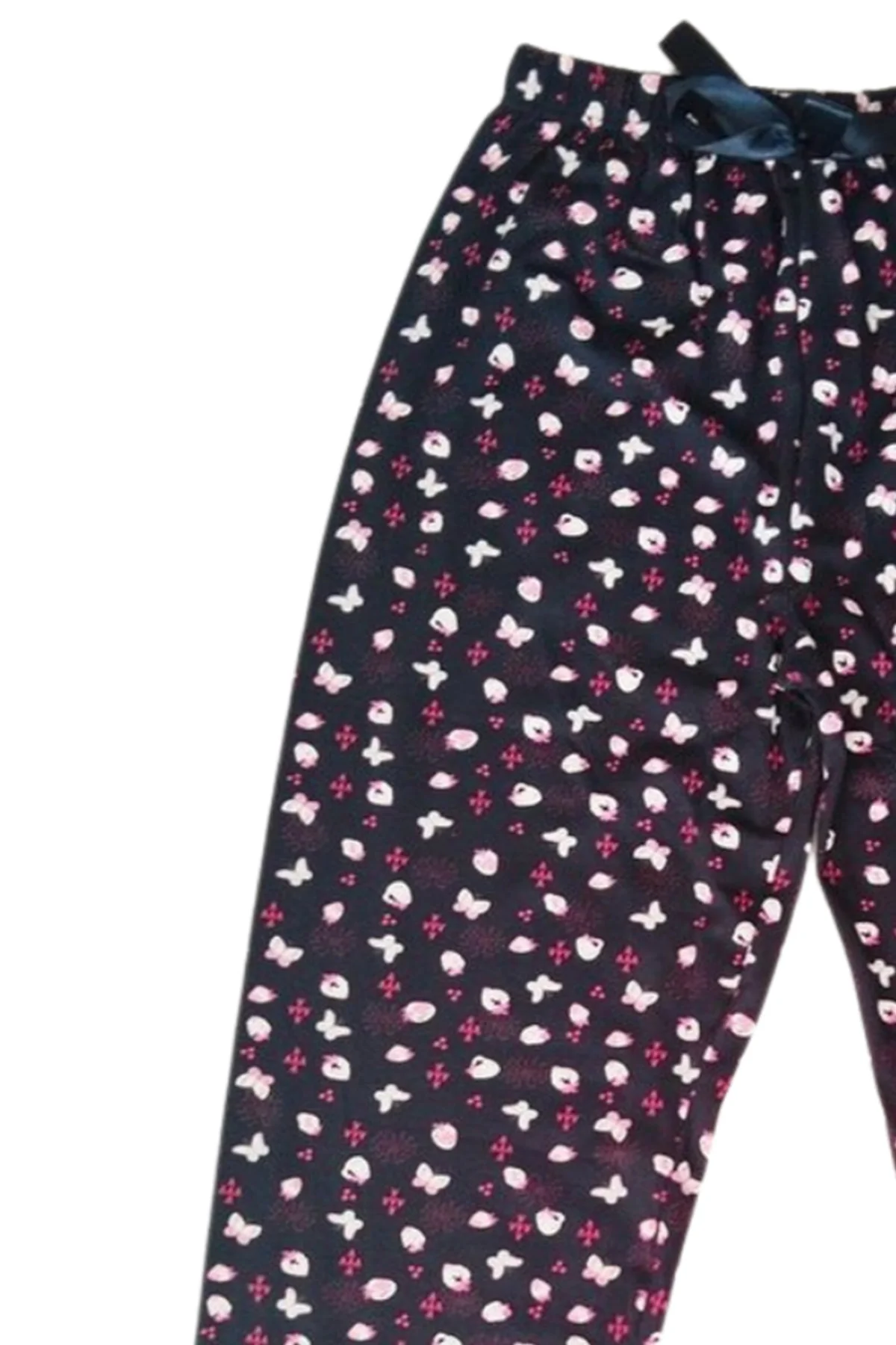 Beli Lastikli Mevsimlik Viskon Penye Pantolon Siyah - Just Cheap Store Görsel 3